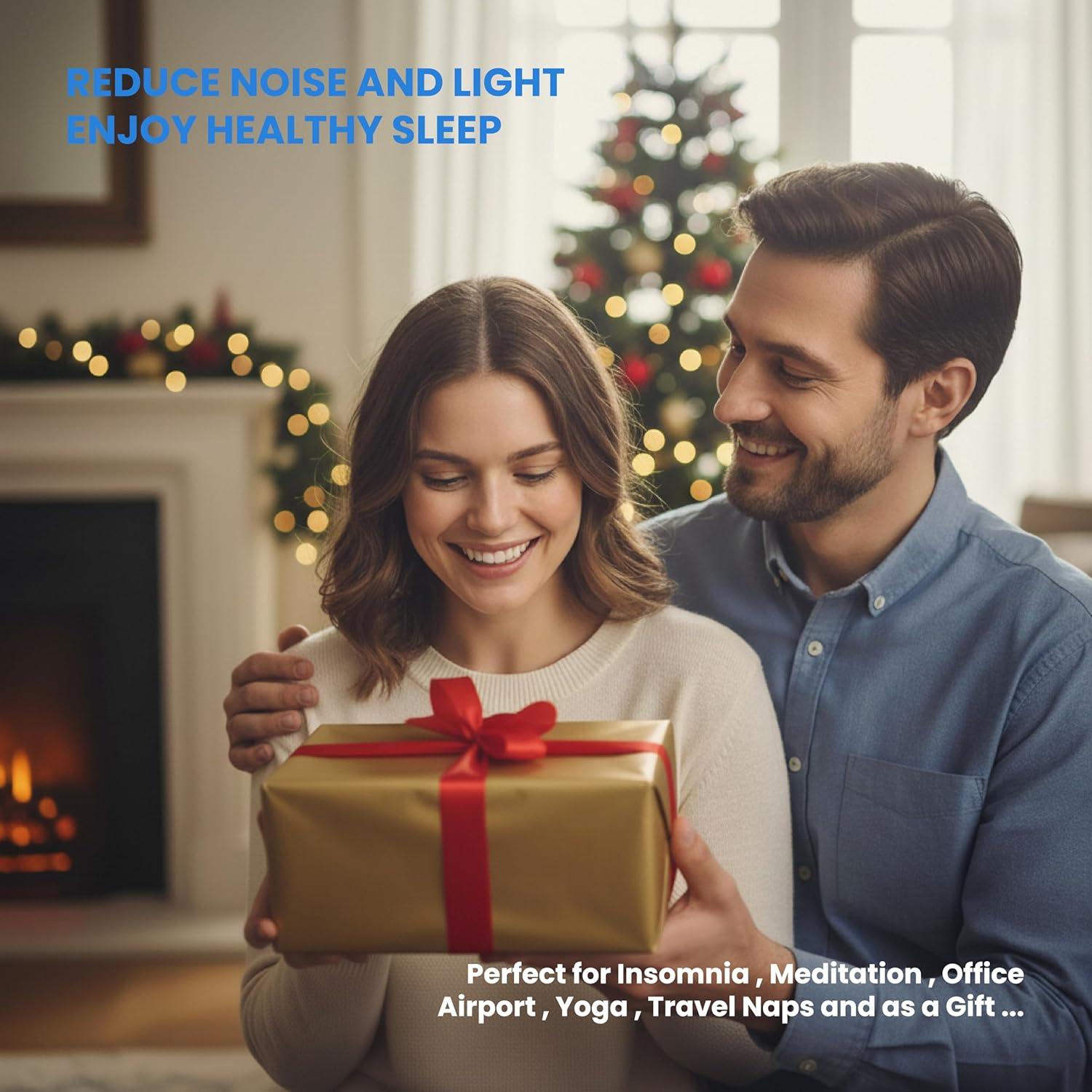 Máscara de Sueño Bluetooth SunoFi 3D con Auriculares HD