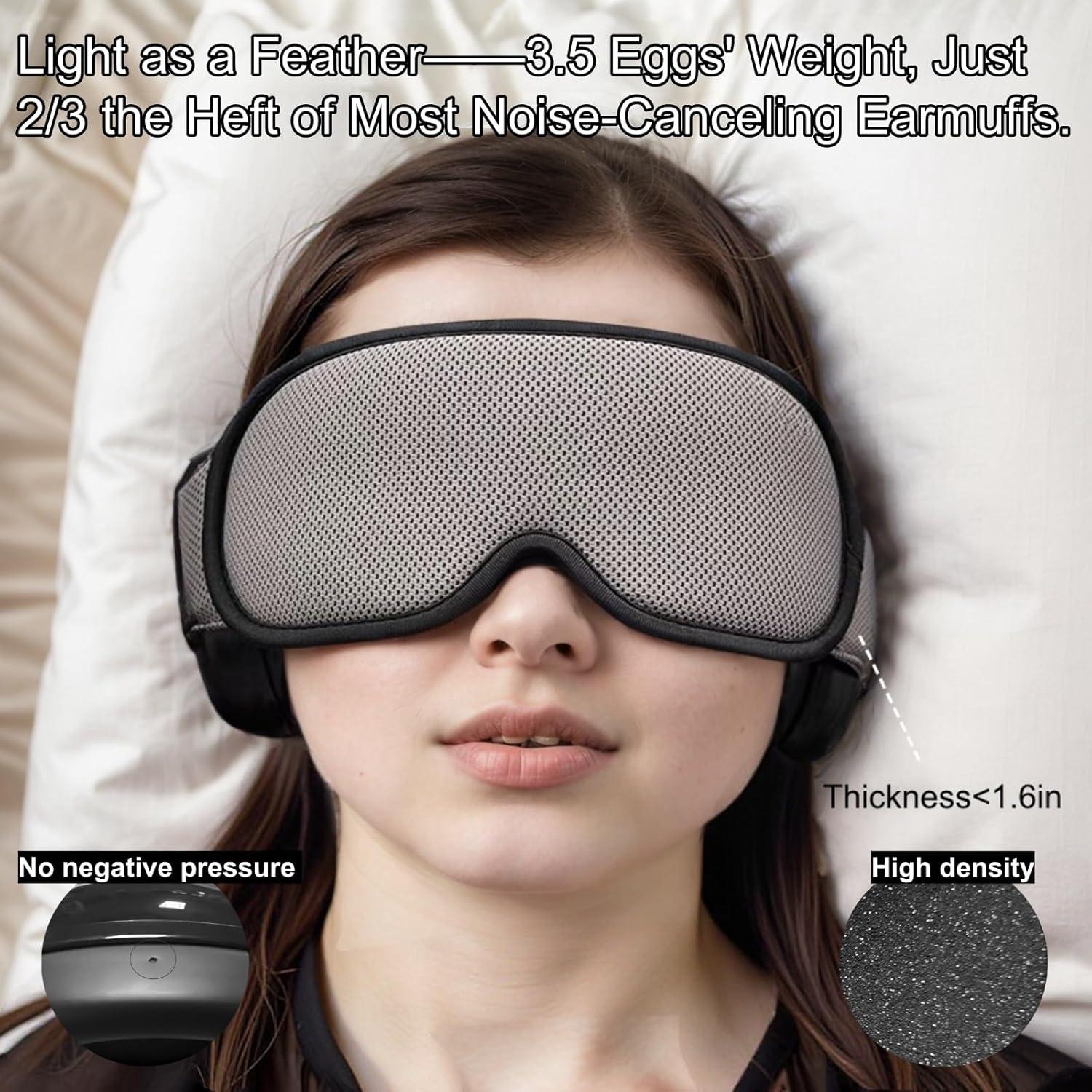 Juego de tapones para oídos y máscara para dormir ZOZZGO