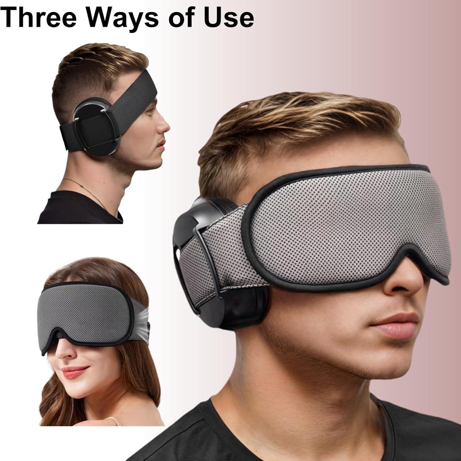 Juego de tapones para oídos y máscara para dormir ZOZZGO