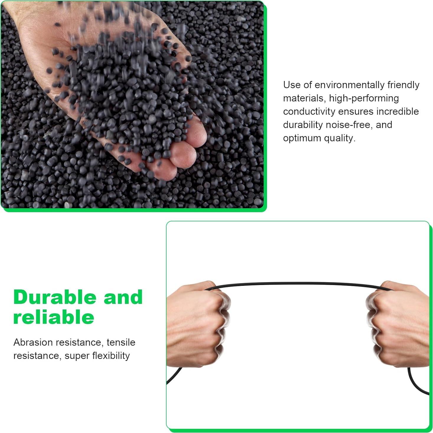 Cable de Reemplazo Balanceado 4 Pines XLR Toxaoii 1.98m HiFi