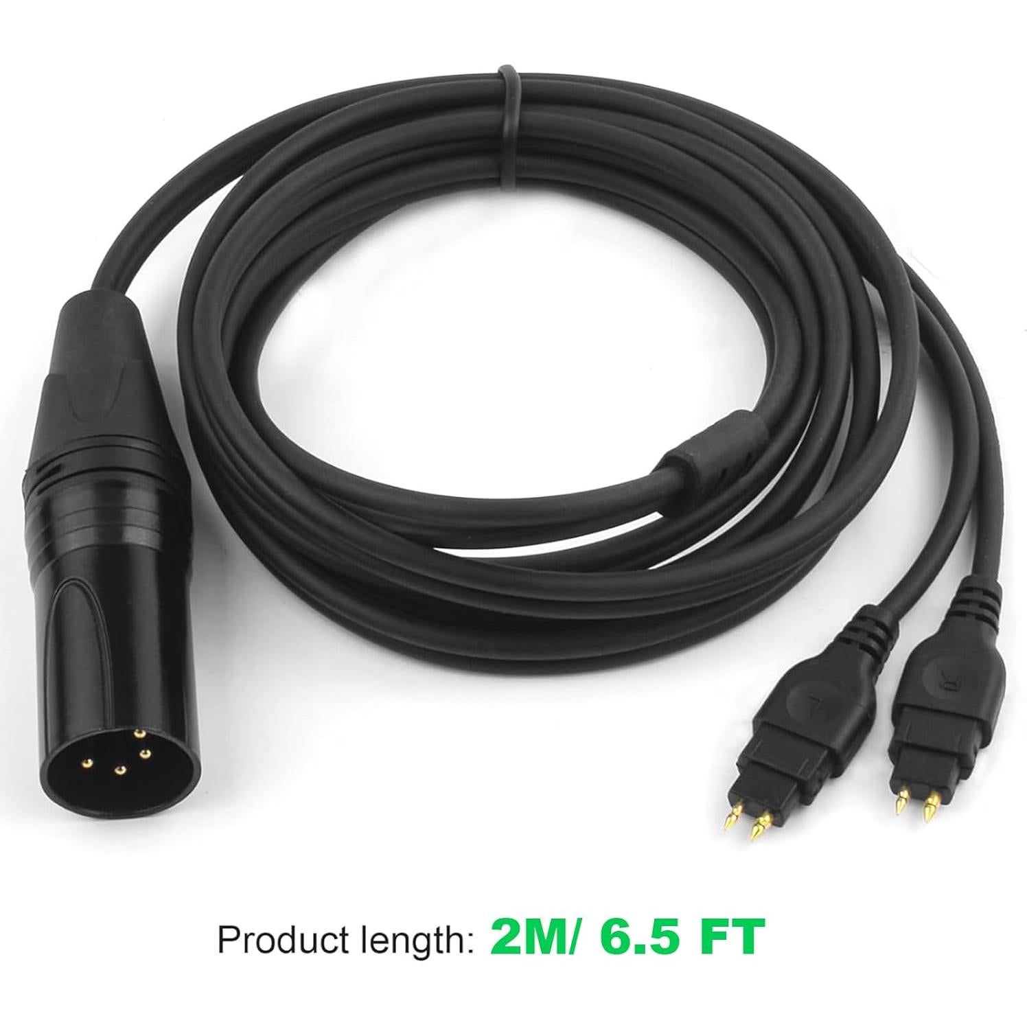 Cable de Reemplazo Balanceado 4 Pines XLR Toxaoii 1.98m HiFi