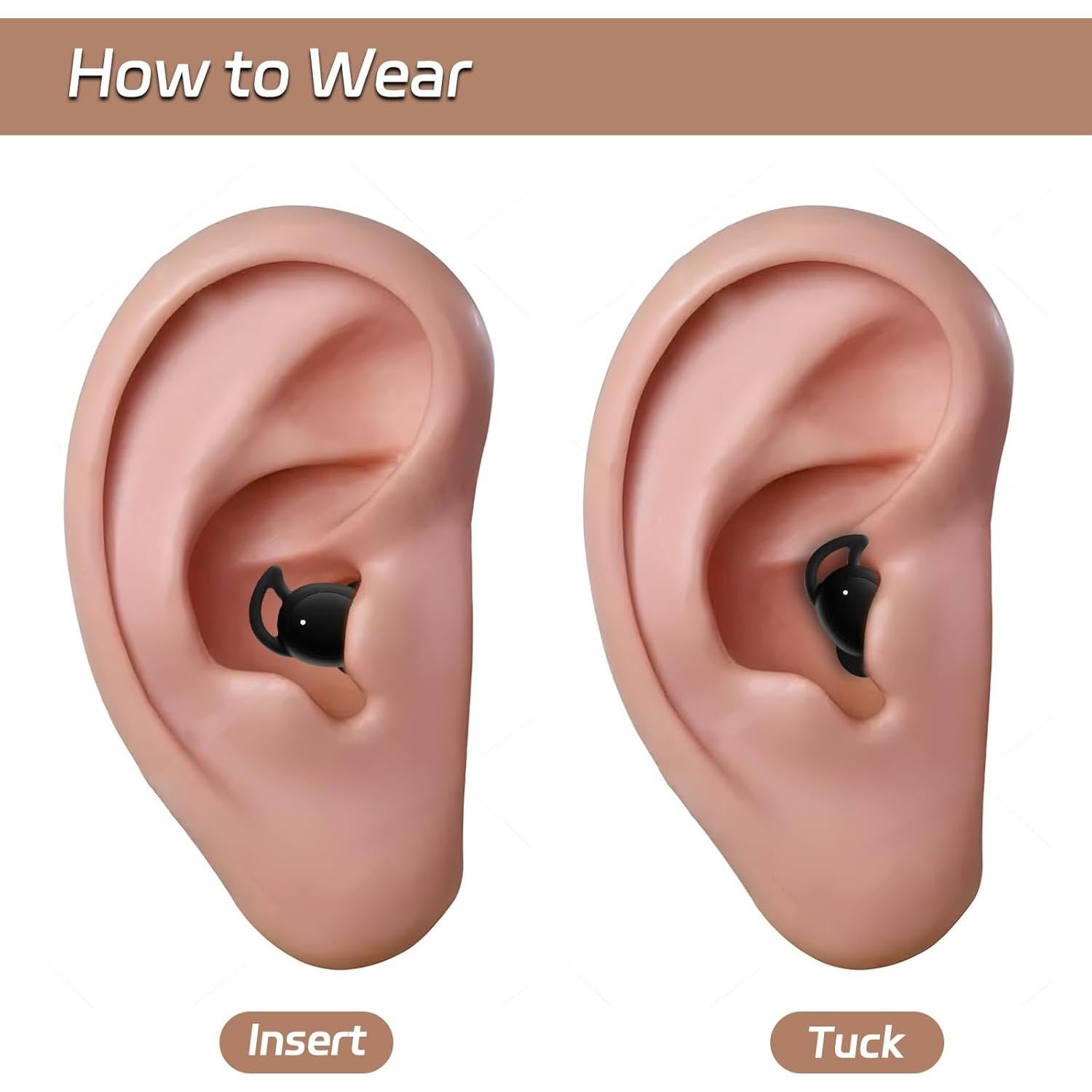 Auriculares Bluetooth Invisibles para Dormir esonstyle S8 IPX6