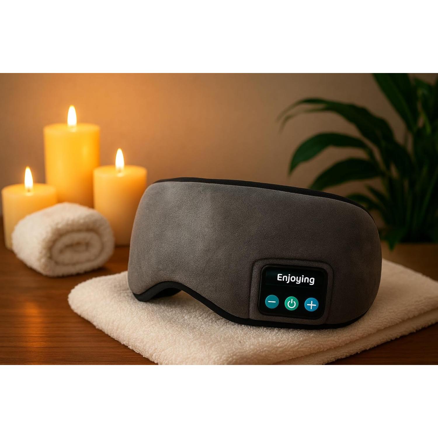 Máscara de Sueño Bluetooth Pure Life con Auriculares Integrados