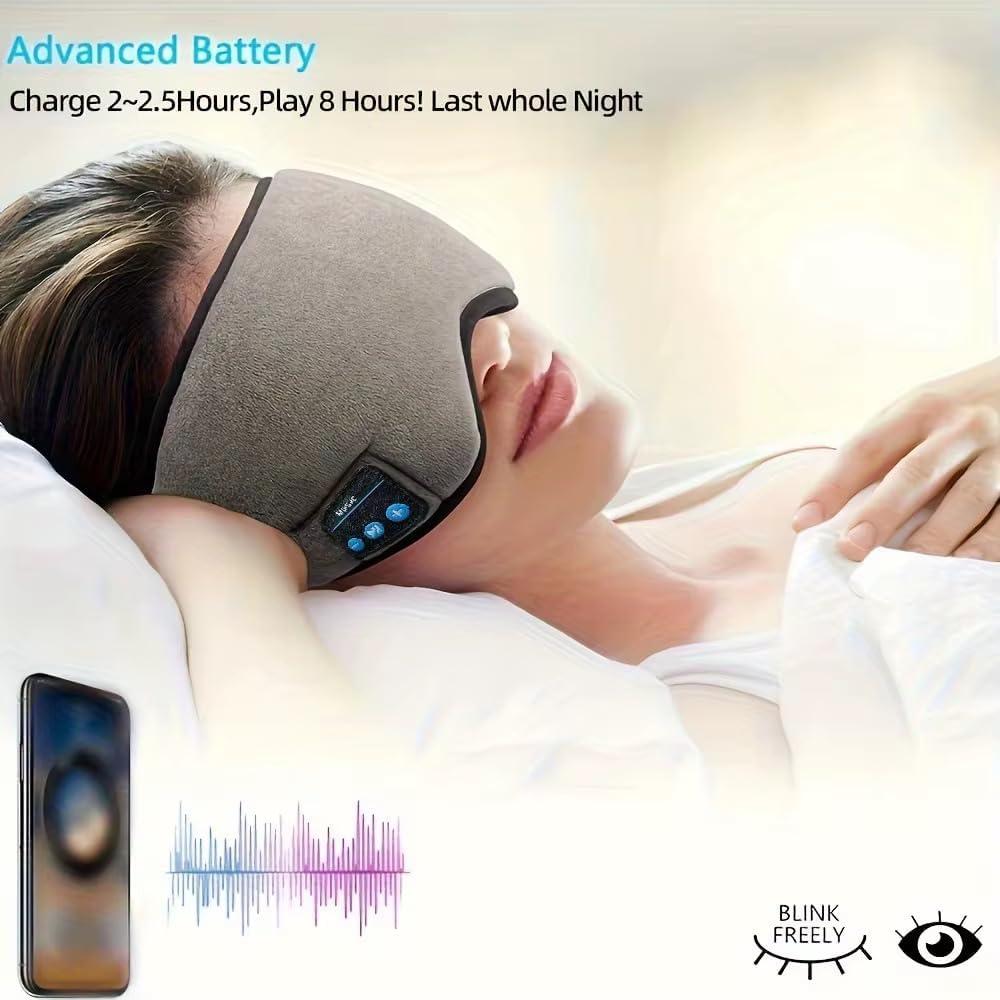 Máscara de Sueño Bluetooth Pure Life con Auriculares Integrados