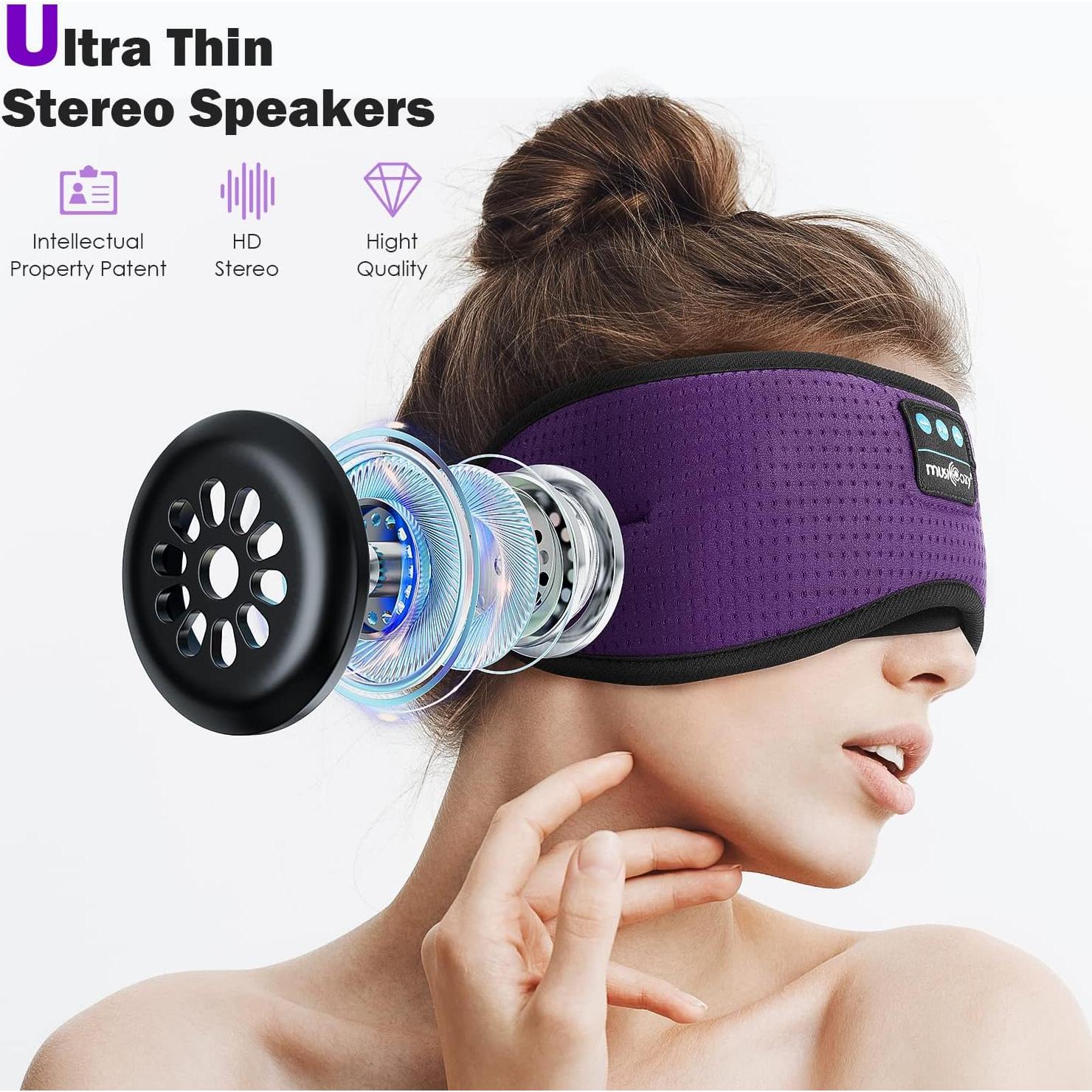 Auriculares Inalámbricos para Dormir MUSICOZY con Ruido Blanco