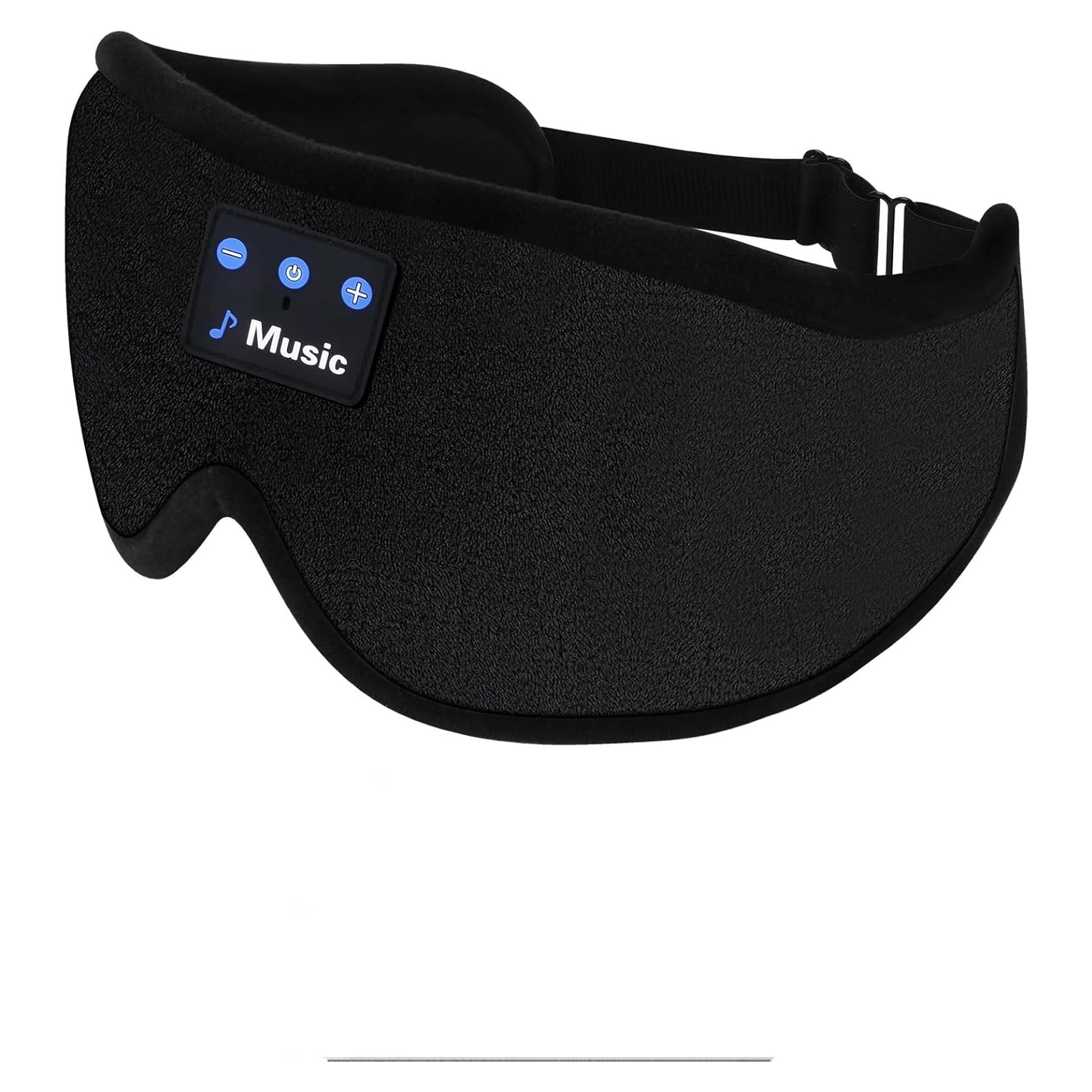 Máscara de Sueño 3D Bluetooth BENANSHU con Auriculares Inalámbricos