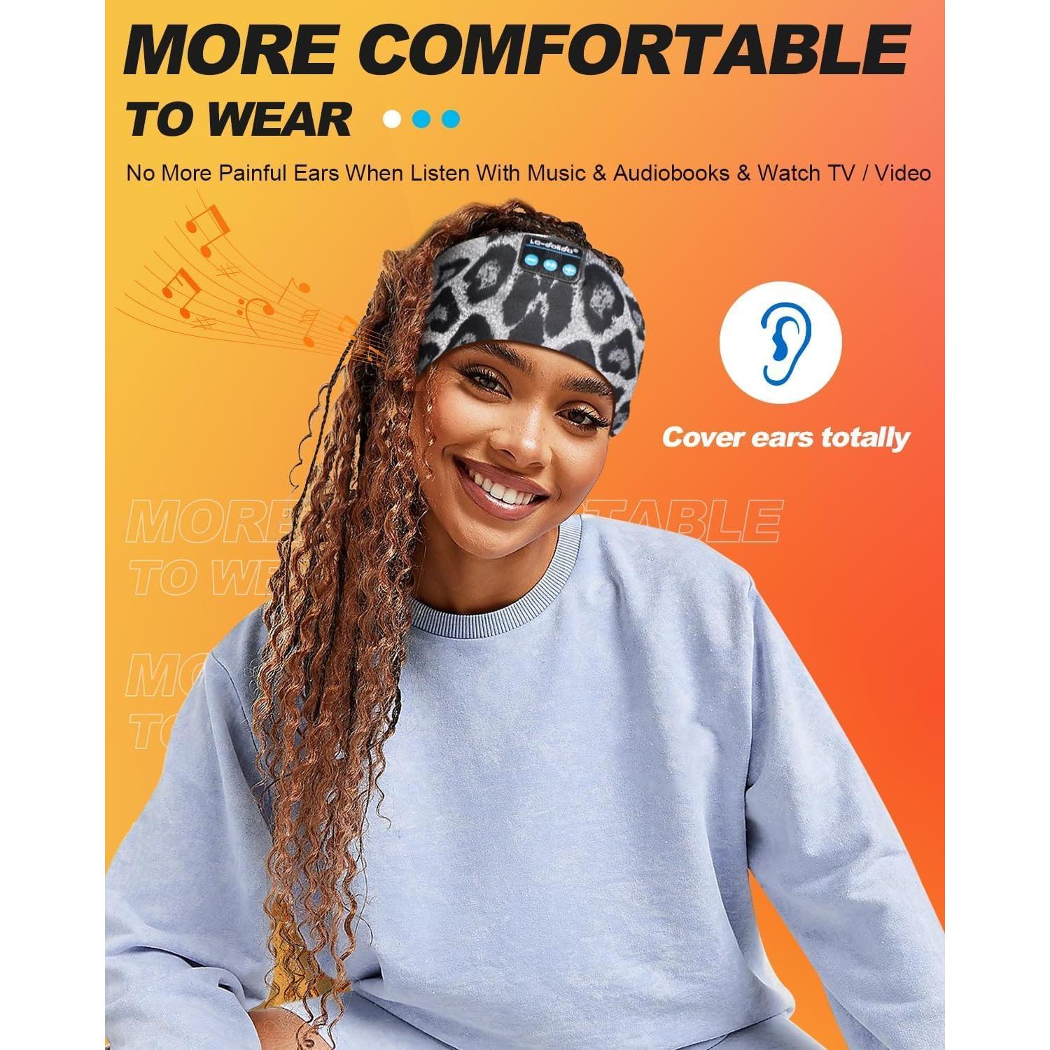 Auriculares Bluetooth para dormir LC-dolida con diadema, 13h de música