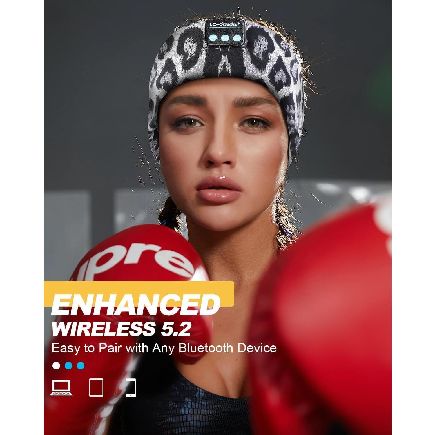 Auriculares Bluetooth para dormir LC-dolida con diadema, 13h de música