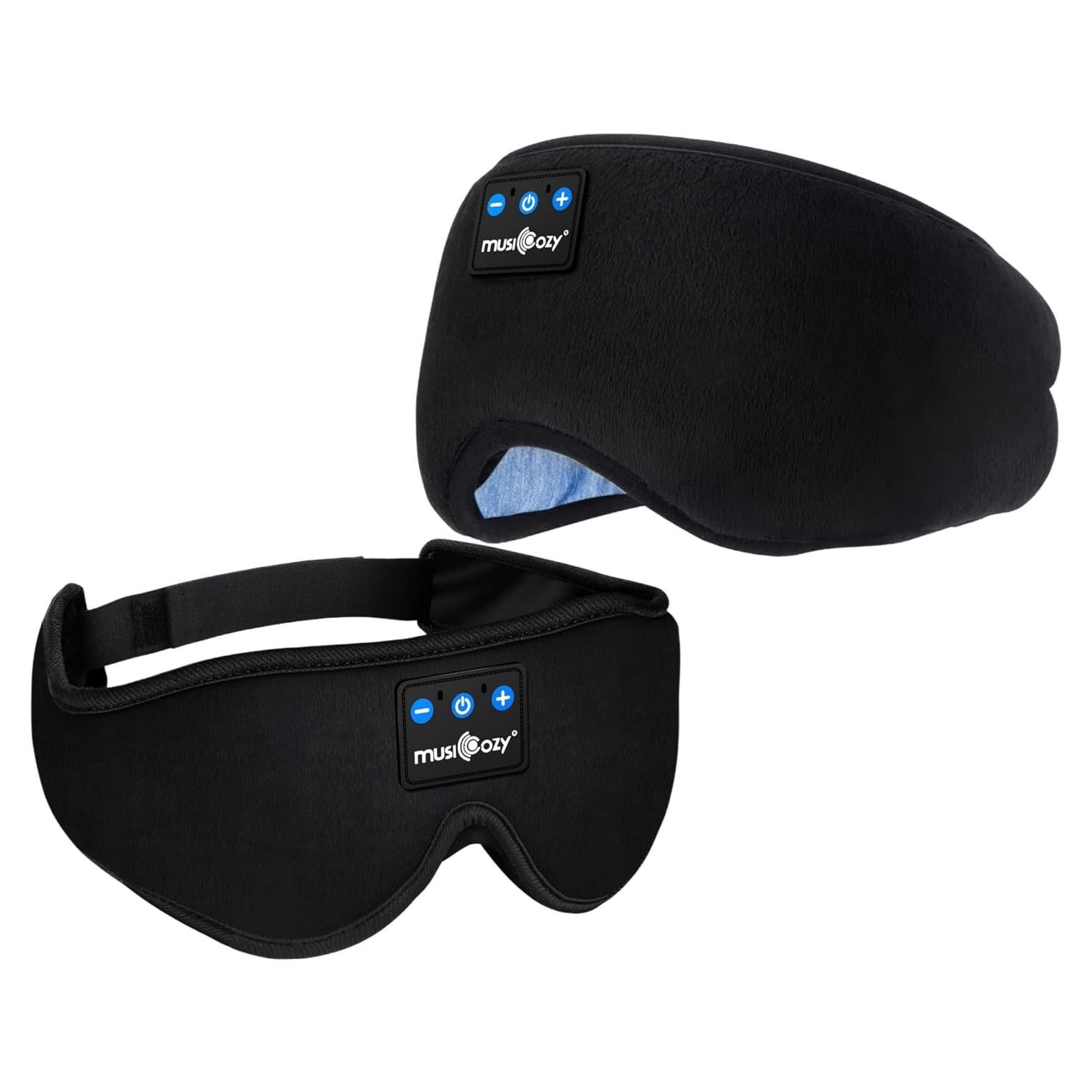 MUSICOZY Auriculares para dormir Bluetooth con máscara 14h