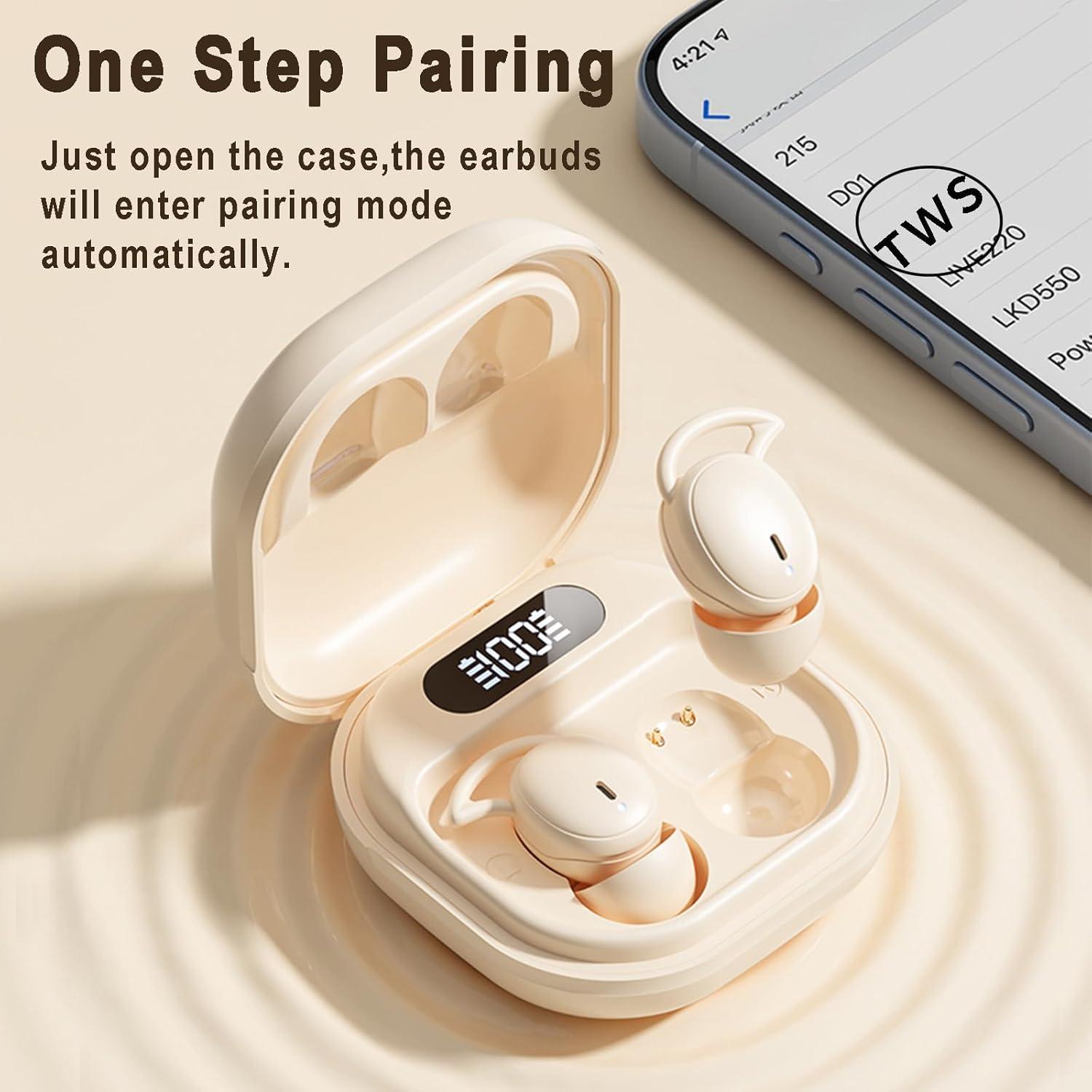 Auriculares Inalámbricos Bluetooth FYSUCSI M72- para Dormir 32H