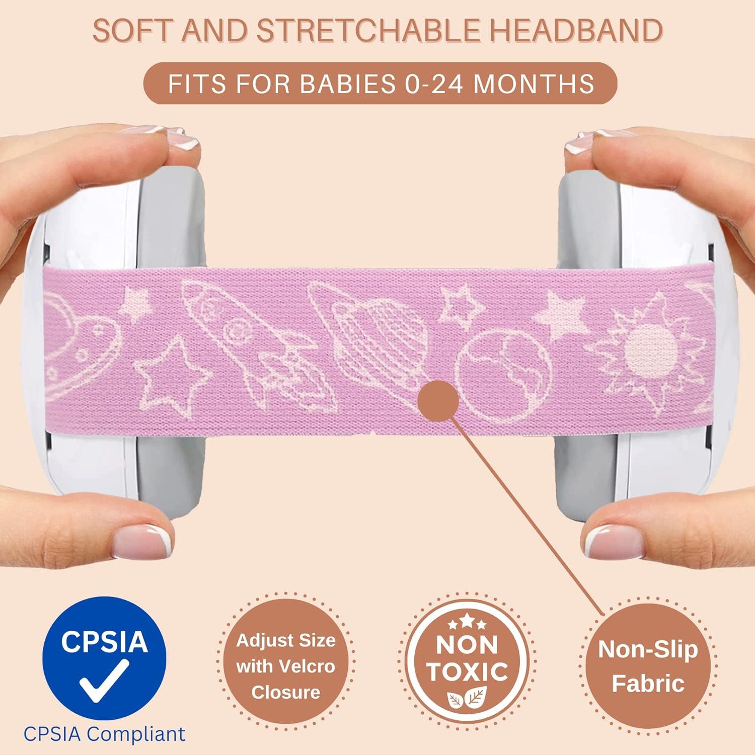 Auriculares para Bebés Aislantes con Cancelación de Ruido Verde