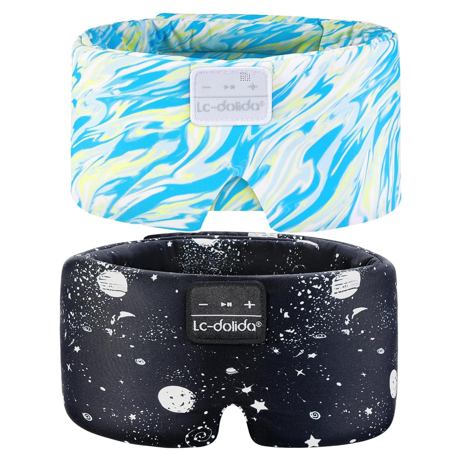 Máscara de Sueño Bluetooth LC-dolida con Altavoces Delgados