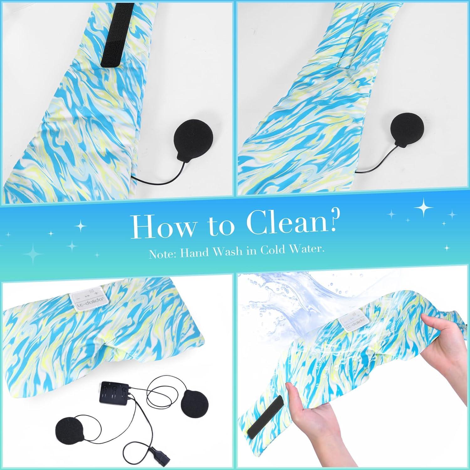 Máscara de Sueño Bluetooth LC-dolida con Altavoces Delgados