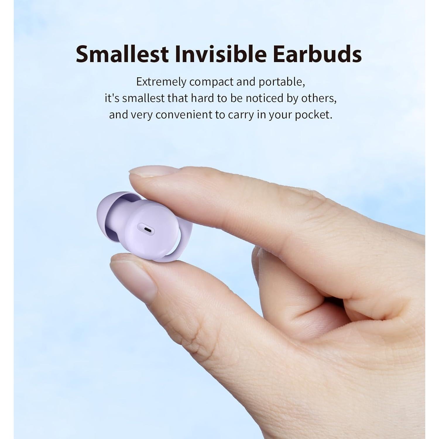 Auriculares Inalámbricos Bluetooth 5.3 Hulaed Q26S para Dormir