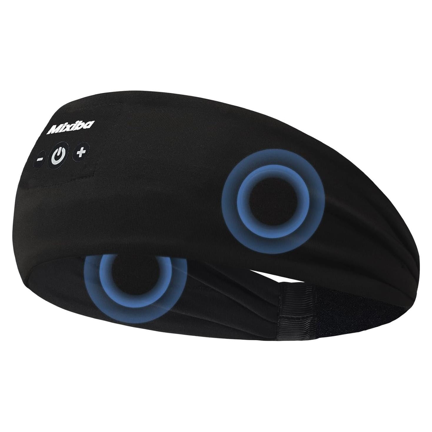 Auriculares Bluetooth Mixiba para dormir y deportes - Negro