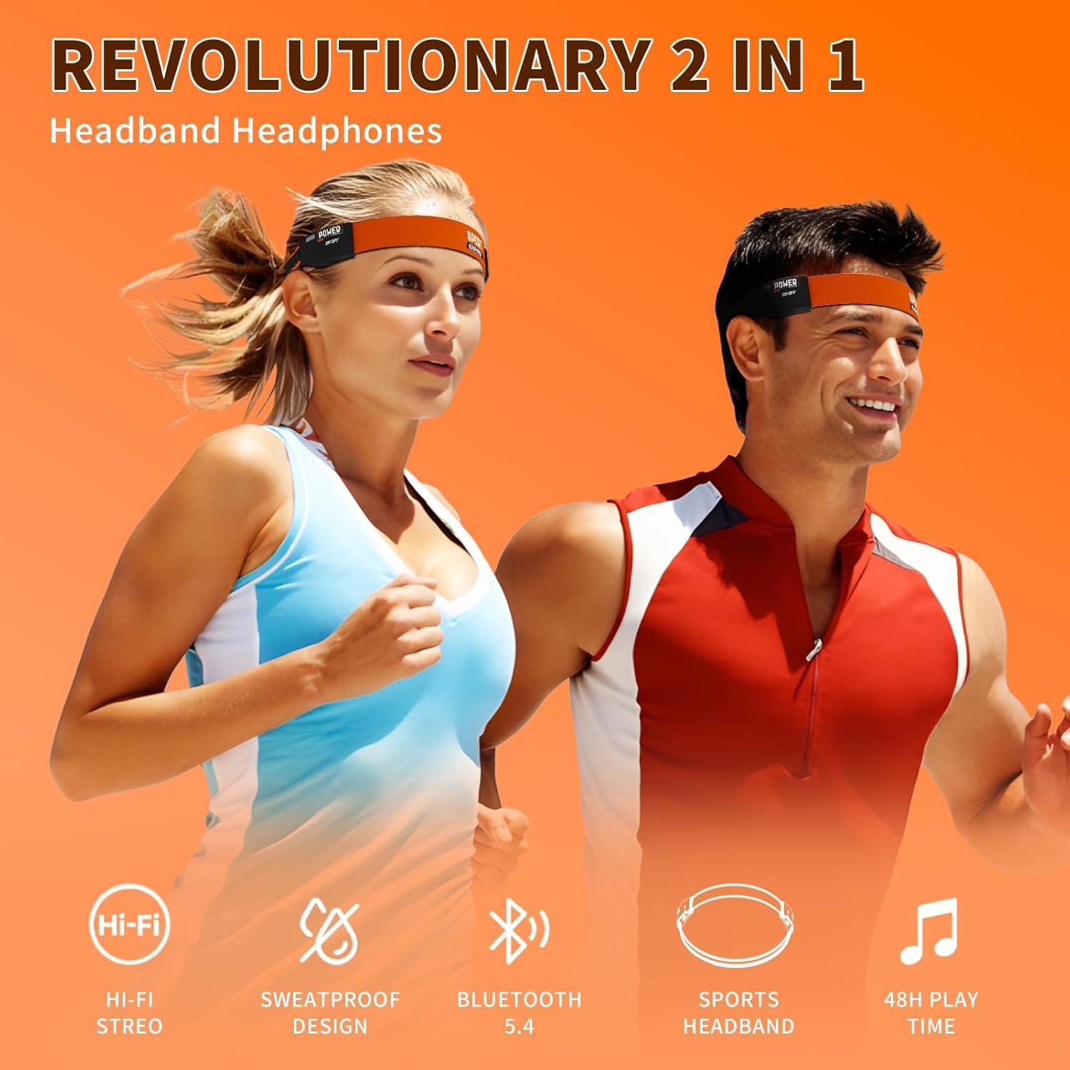 Auriculares Bluetooth 5.4 WPARHUS Inalámbricos Deportivos HD