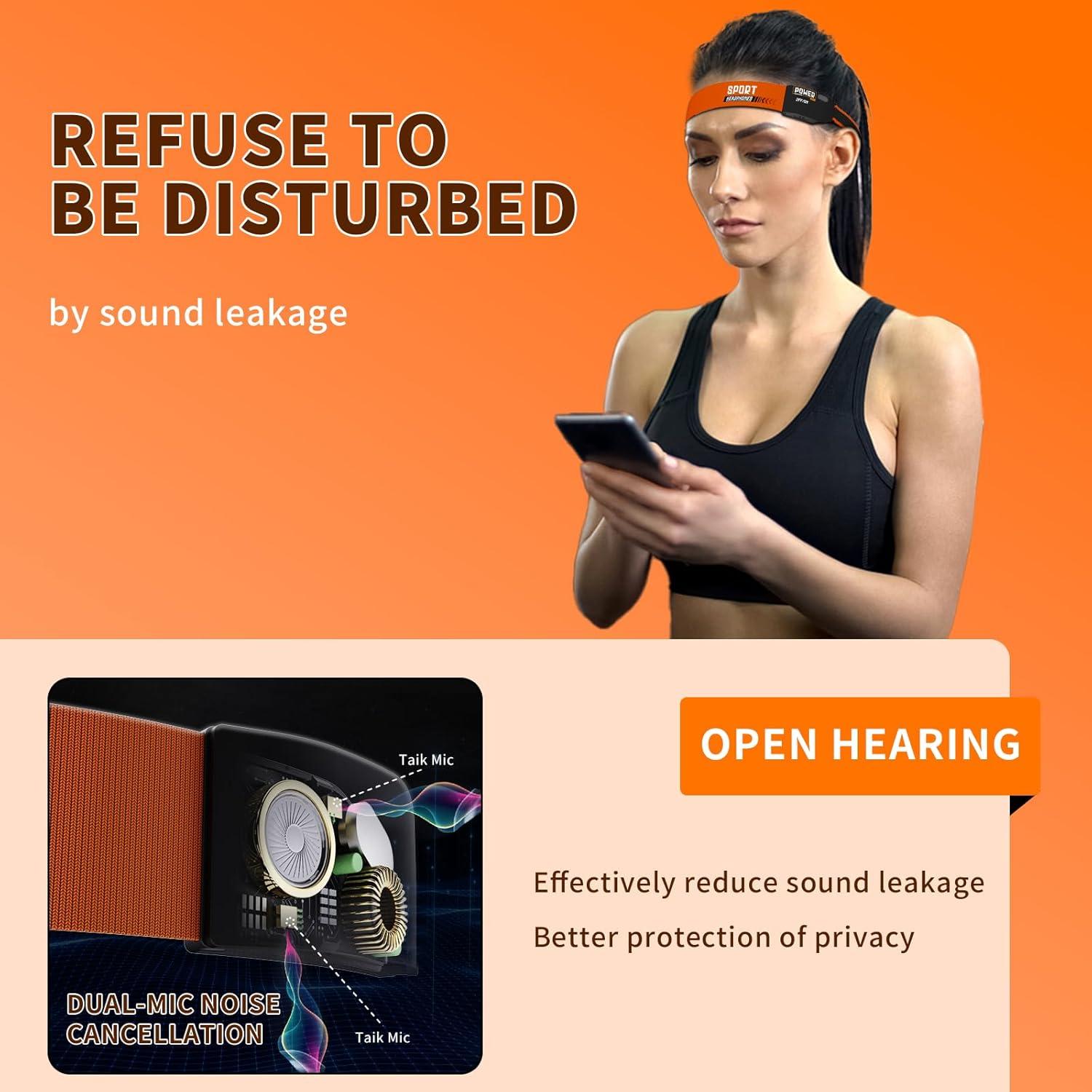 Auriculares Bluetooth 5.4 WPARHUS Inalámbricos Deportivos HD