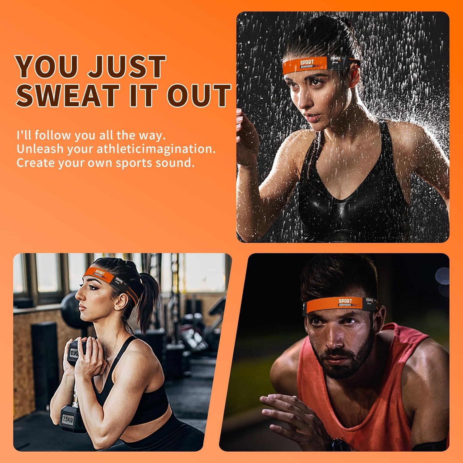 Auriculares Bluetooth 5.4 WPARHUS Inalámbricos Deportivos HD