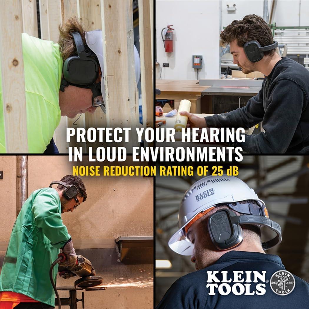 Orejeras Detrás de la Cabeza Klein Tools 60613, Protección Auditiva