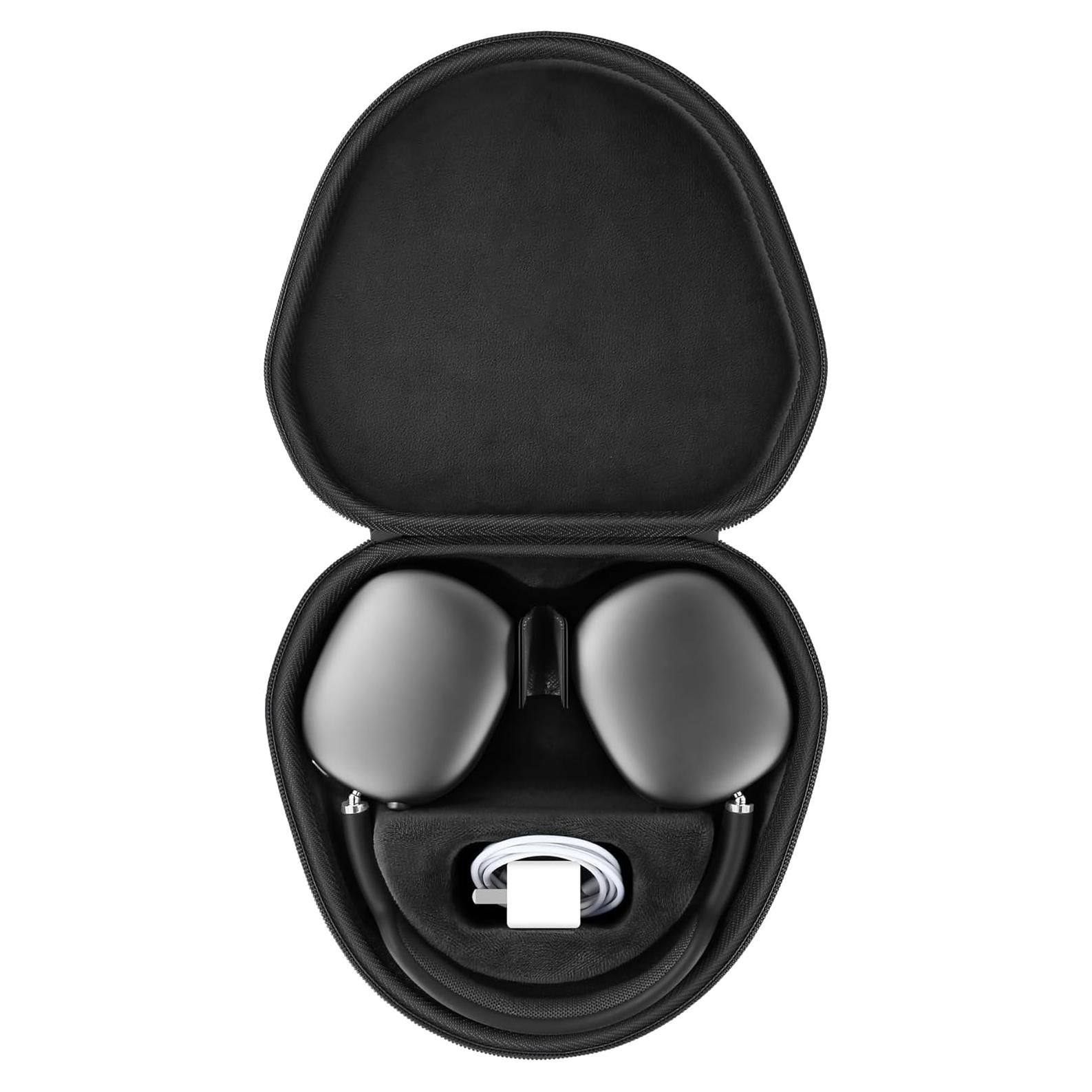 Funda Dura co2CREA para Auriculares Apple AirPods Max Negra