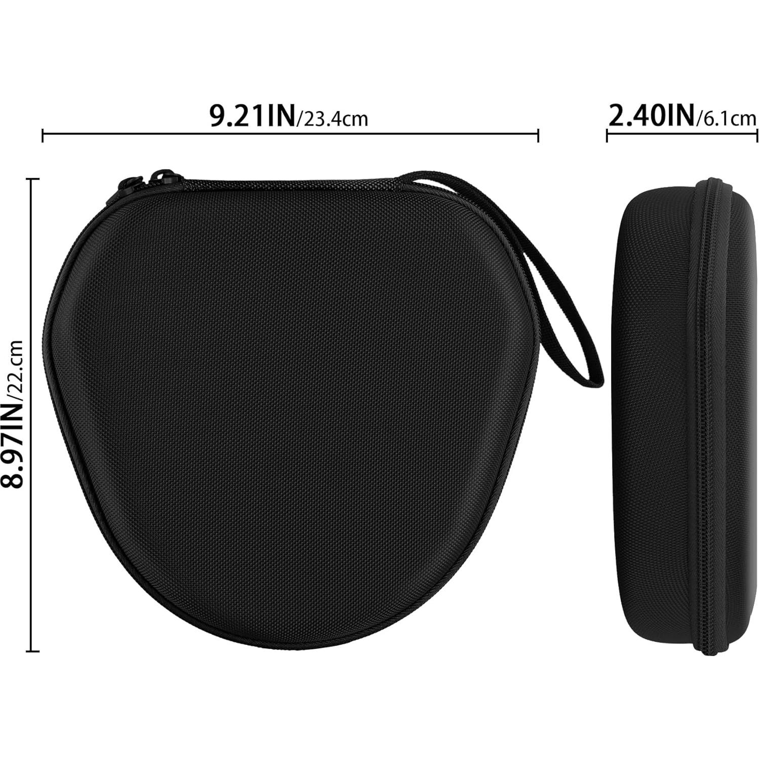 Funda Dura co2CREA para Auriculares Apple AirPods Max Negra