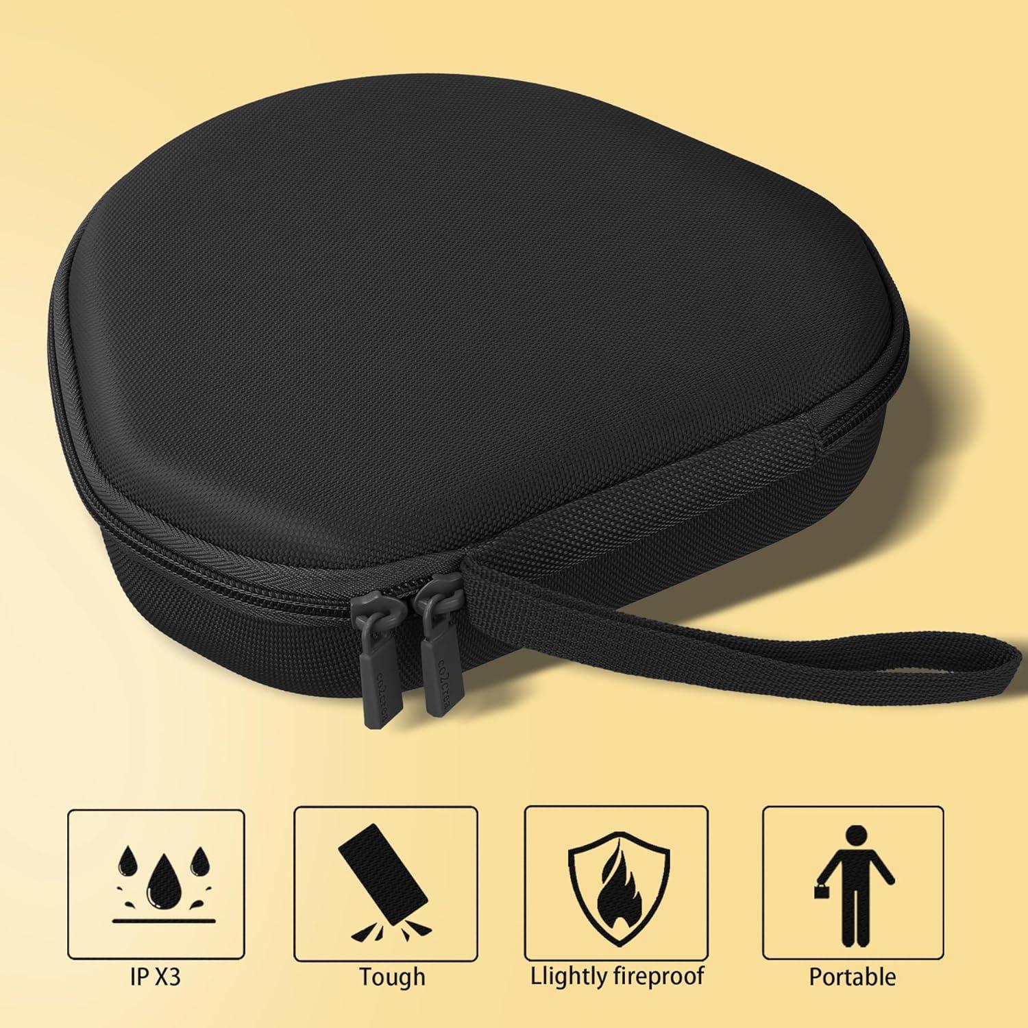 Funda Dura co2CREA para Auriculares Apple AirPods Max Negra