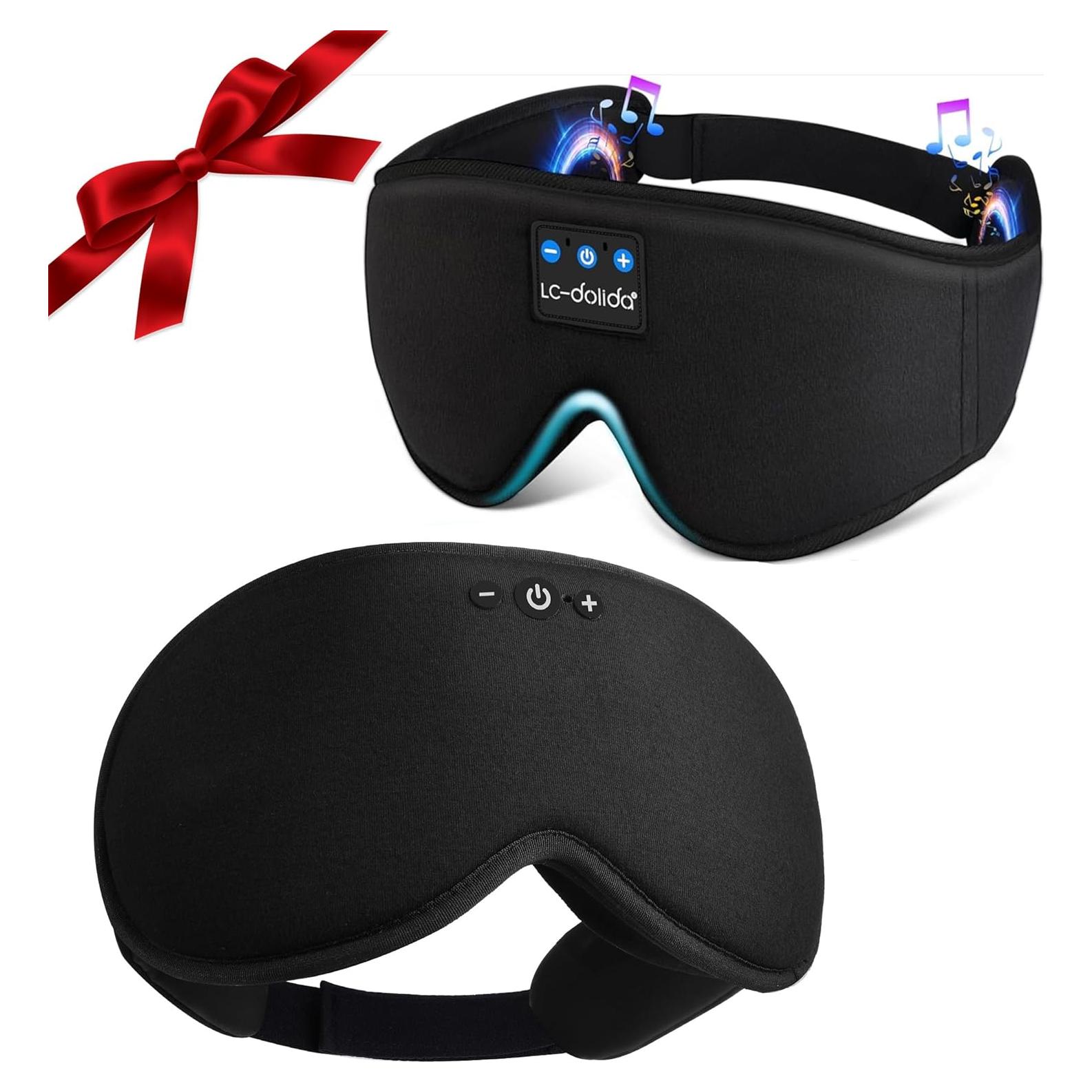 Auriculares Bluetooth para dormir LC-dolida con máscara 3D