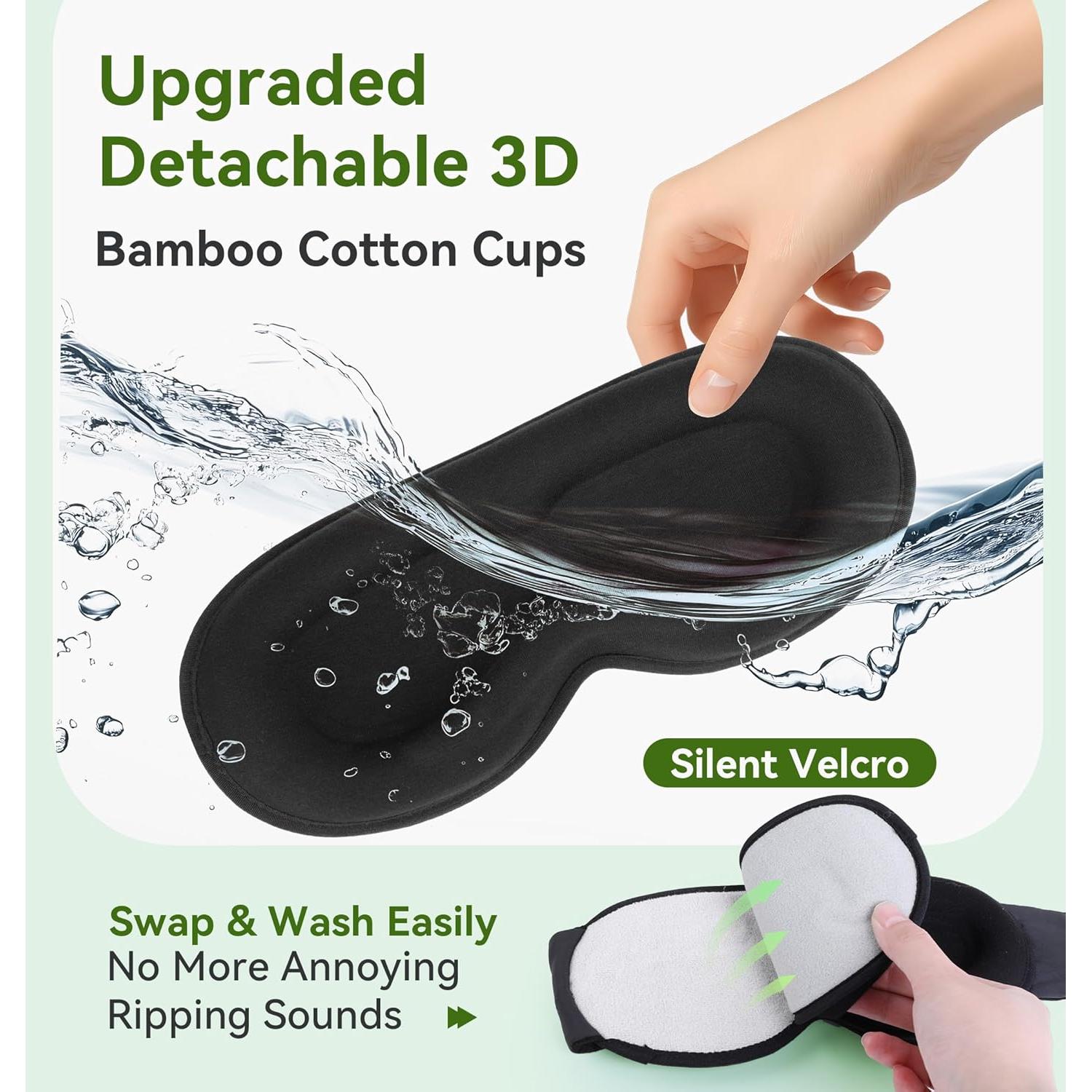 Auriculares Bluetooth para dormir LC-dolida con máscara 3D