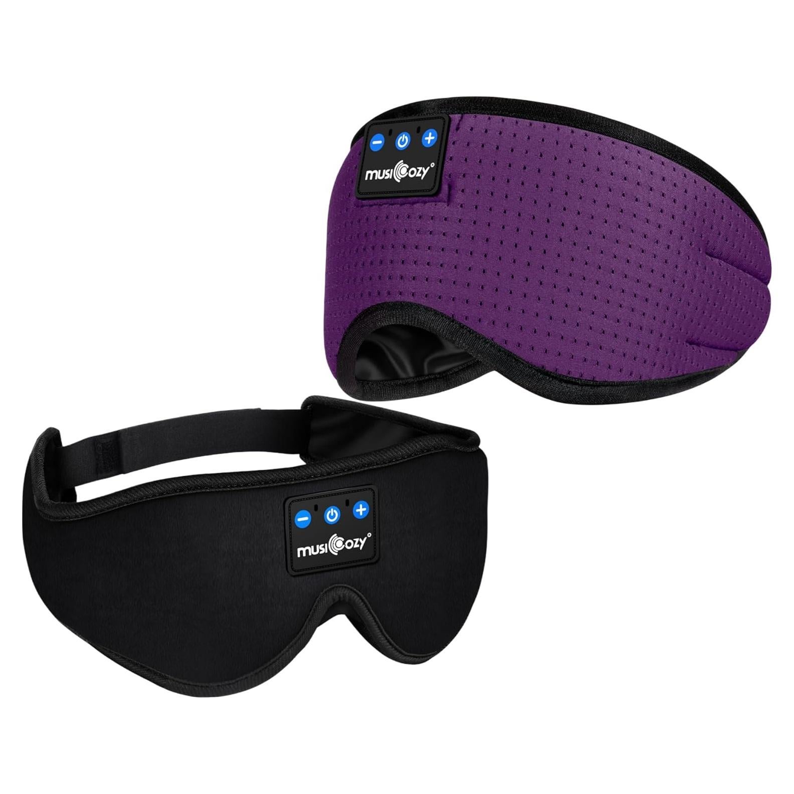 Auriculares para Dormir Bluetooth MUSICOZY con Máscara 3D