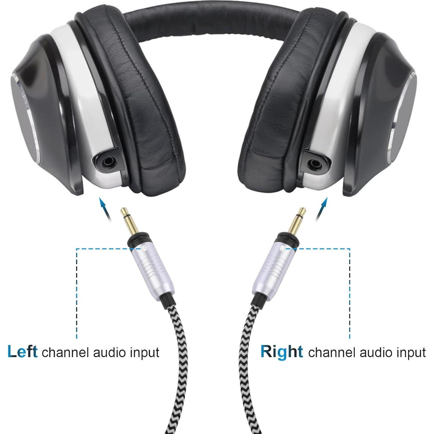 Cable Estéreo 3.5mm Focal Clear Elear 1.2m con Adaptador 6.35mm