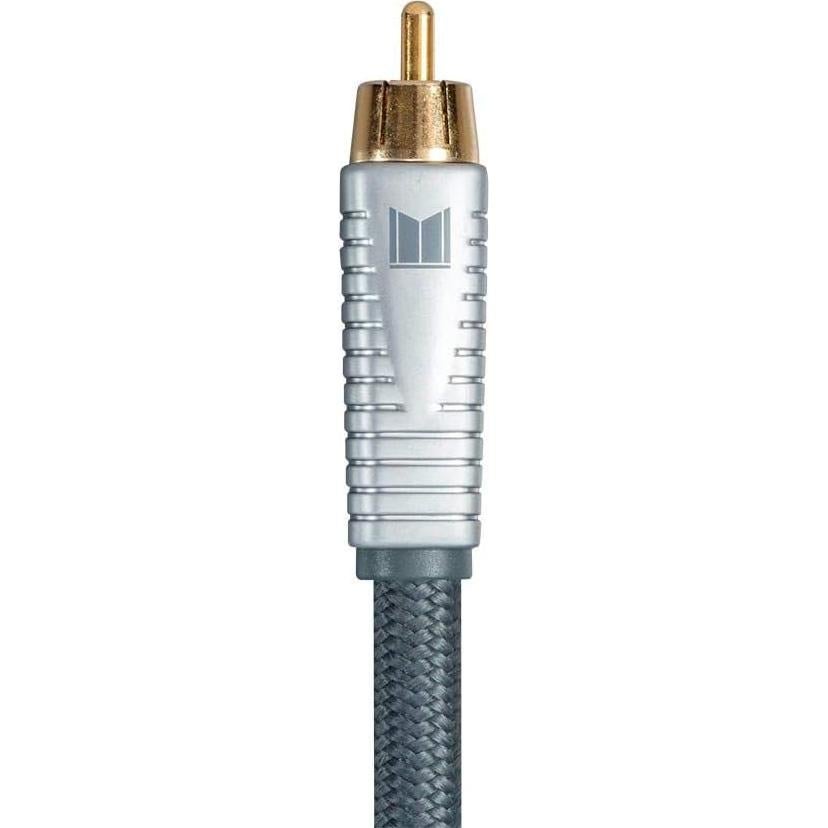 Cable RCA Monoprice 0.91m - Conectores chapados en oro 24K