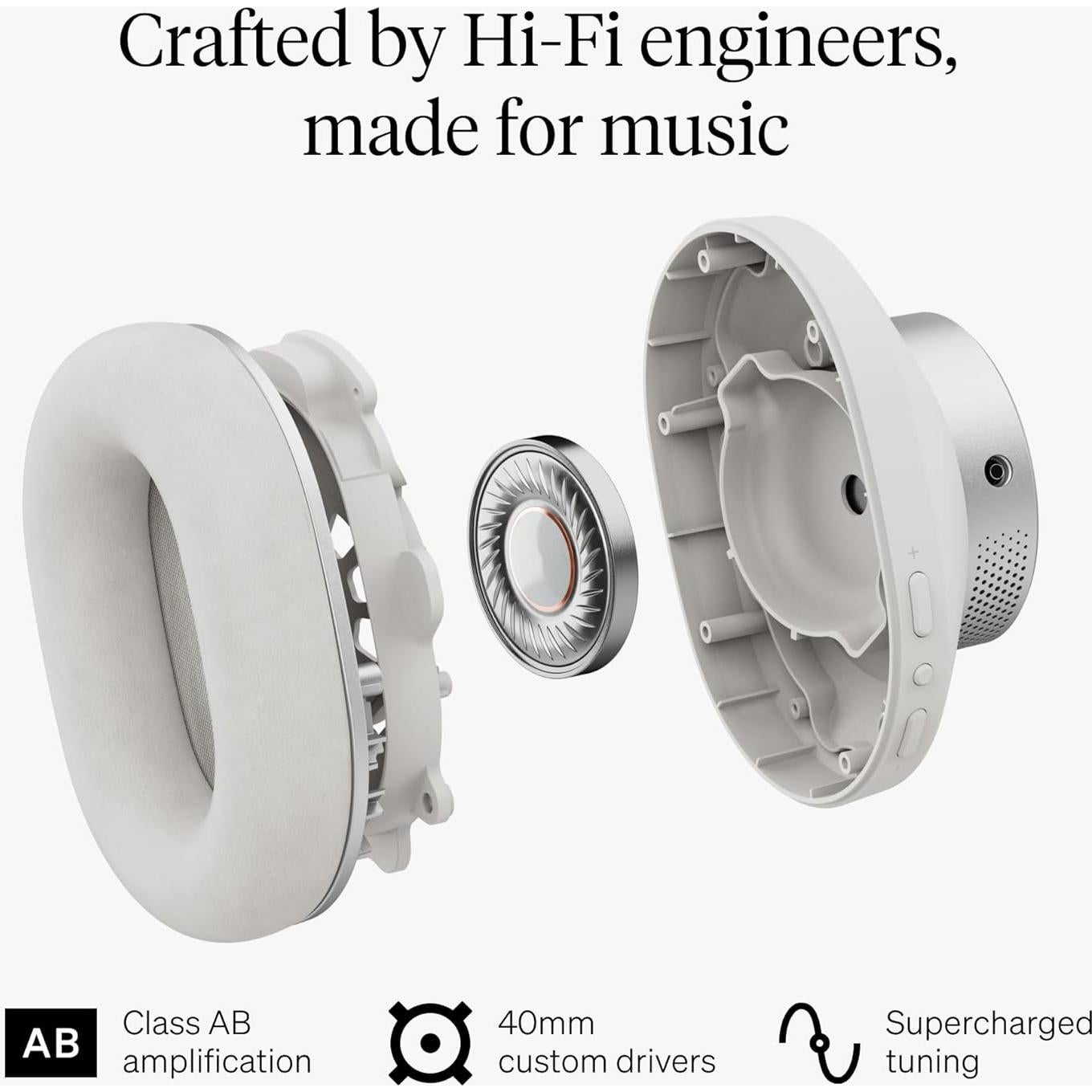 Auriculares Bluetooth Cambridge Audio Melomania P100 SE - 100 Horas, ANC, Sonido Hi-Fi