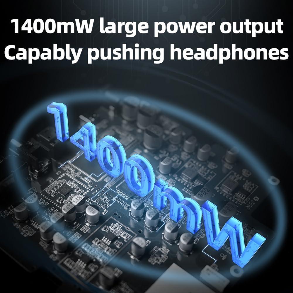 DAC y Amplificador FiiO K11 1400mW Balanceado Plata