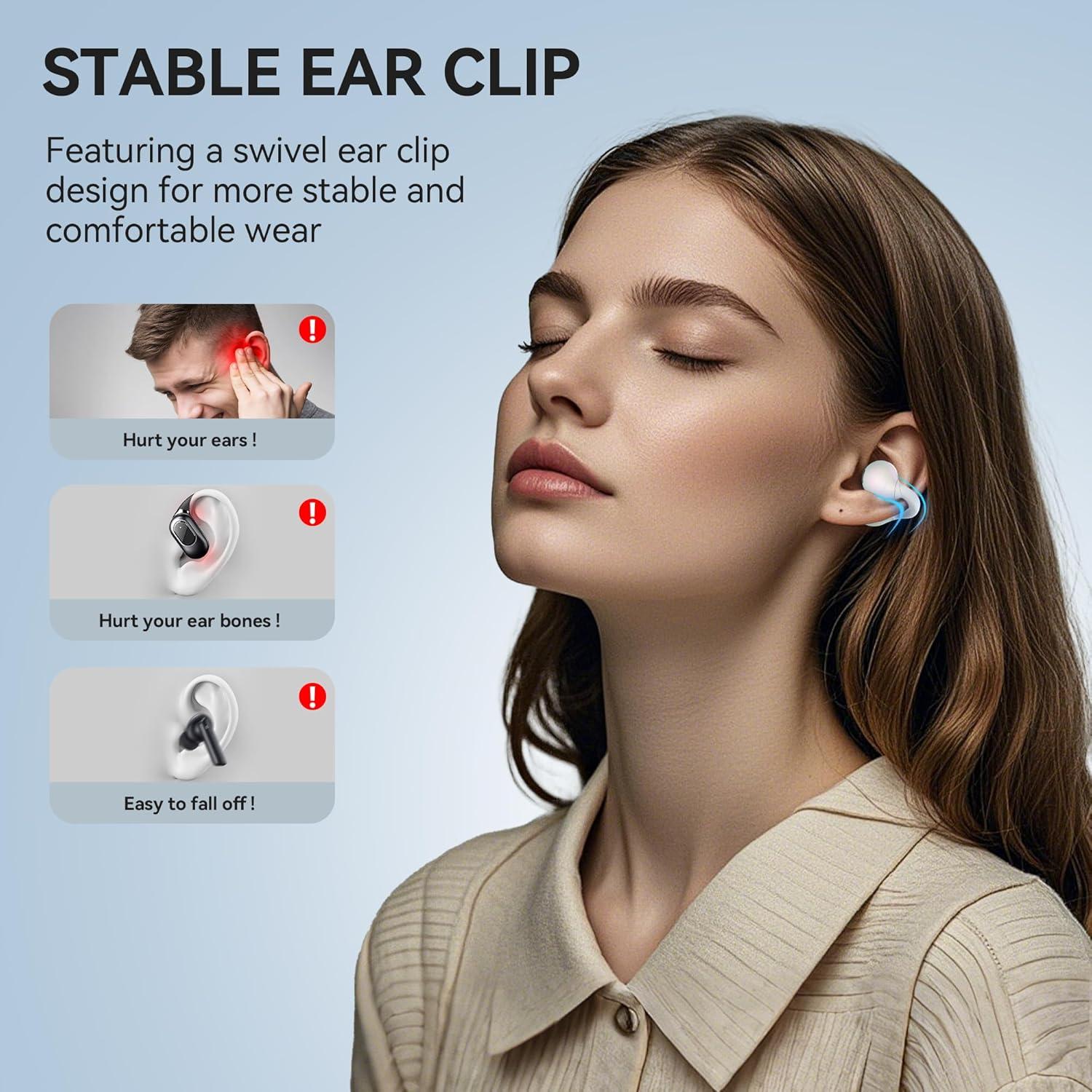 Auriculares Inalámbricos Oraolo AC600, Bluetooth 5.4, 21H Batería