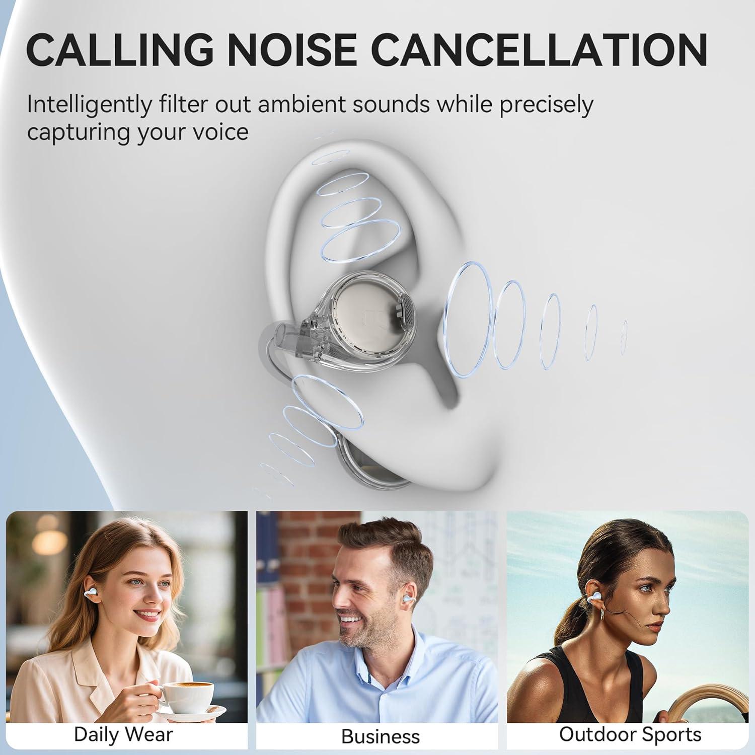 Auriculares Inalámbricos Oraolo AC600, Bluetooth 5.4, 21H Batería