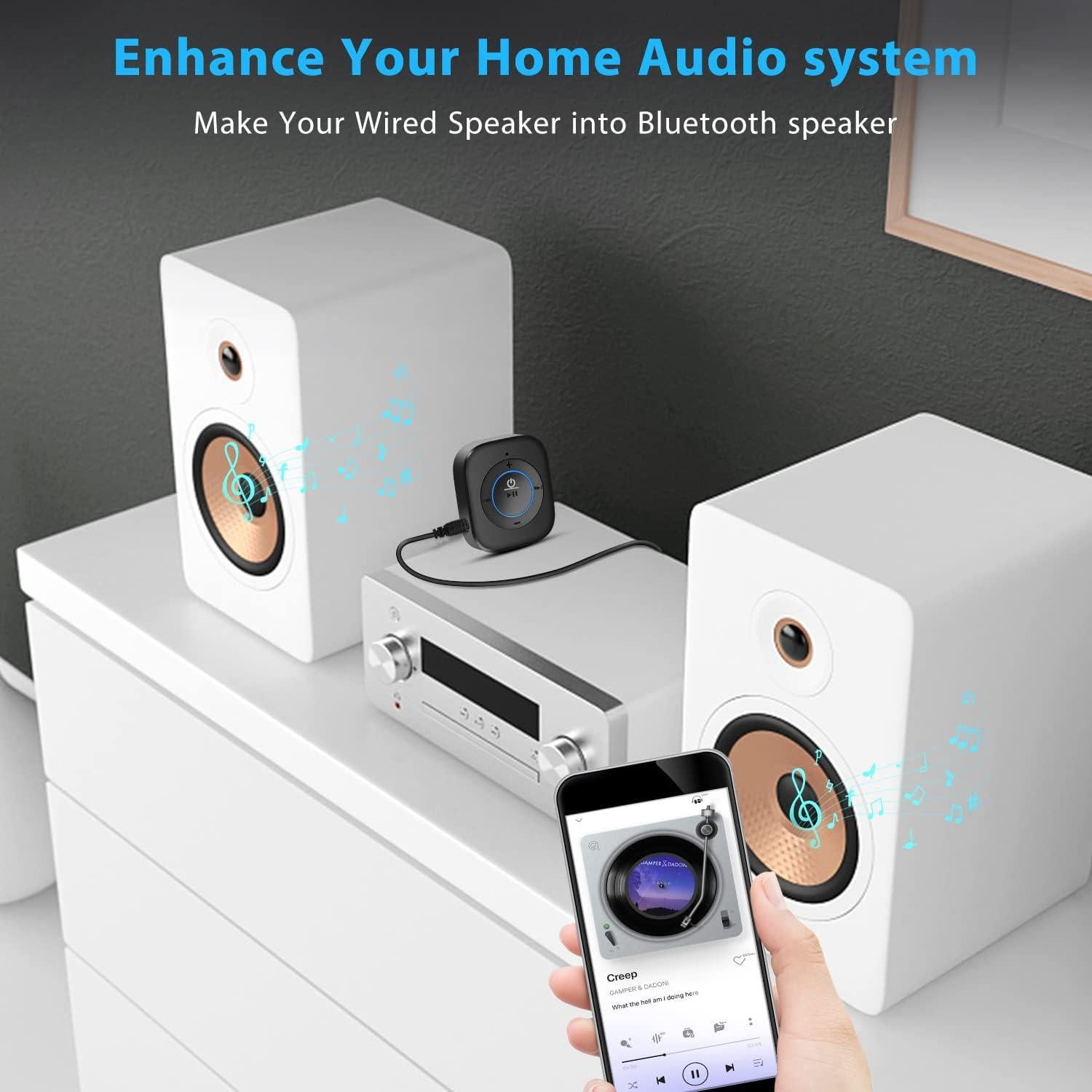 Receptor Bluetooth 5.4 IDIGMALL J207 HiFi 20h Batería