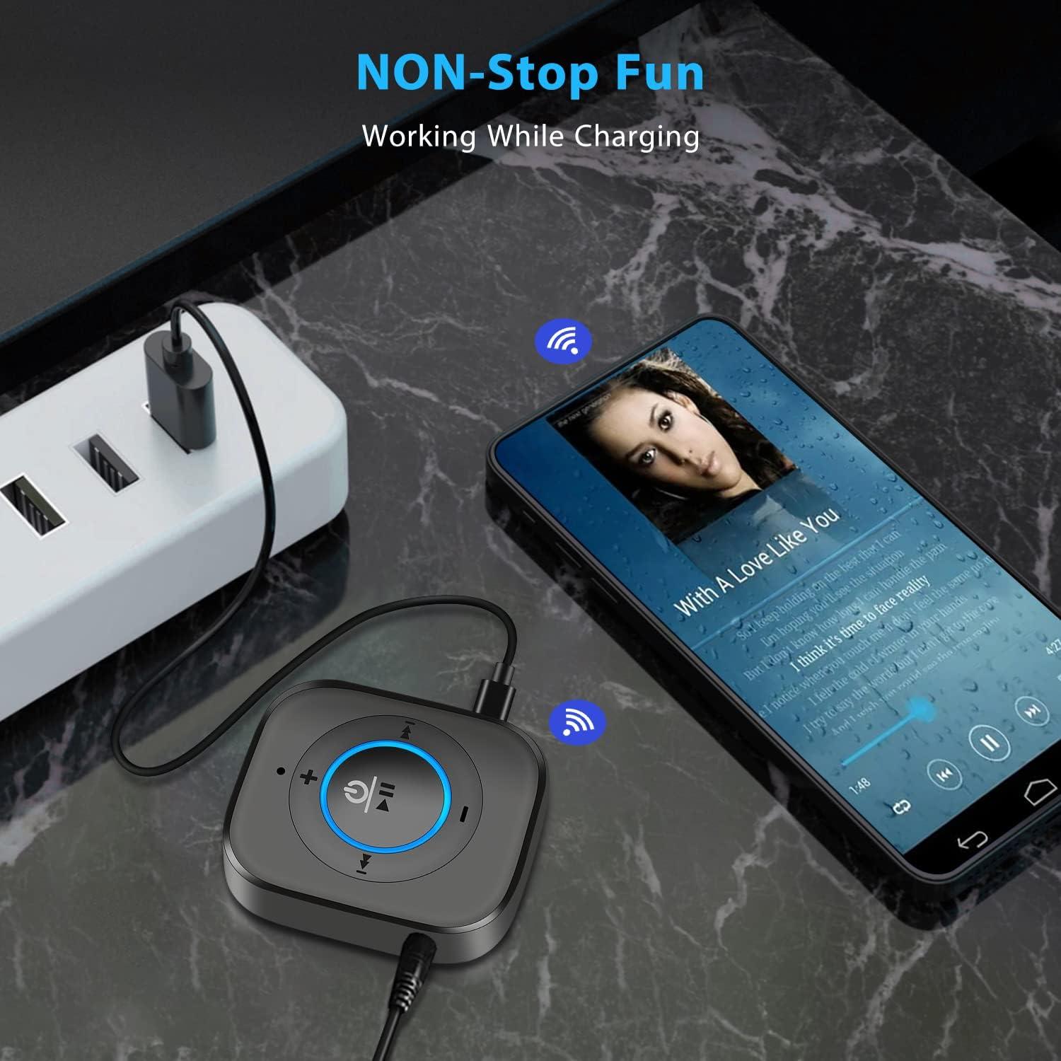 Receptor Bluetooth 5.4 IDIGMALL J207 HiFi 20h Batería