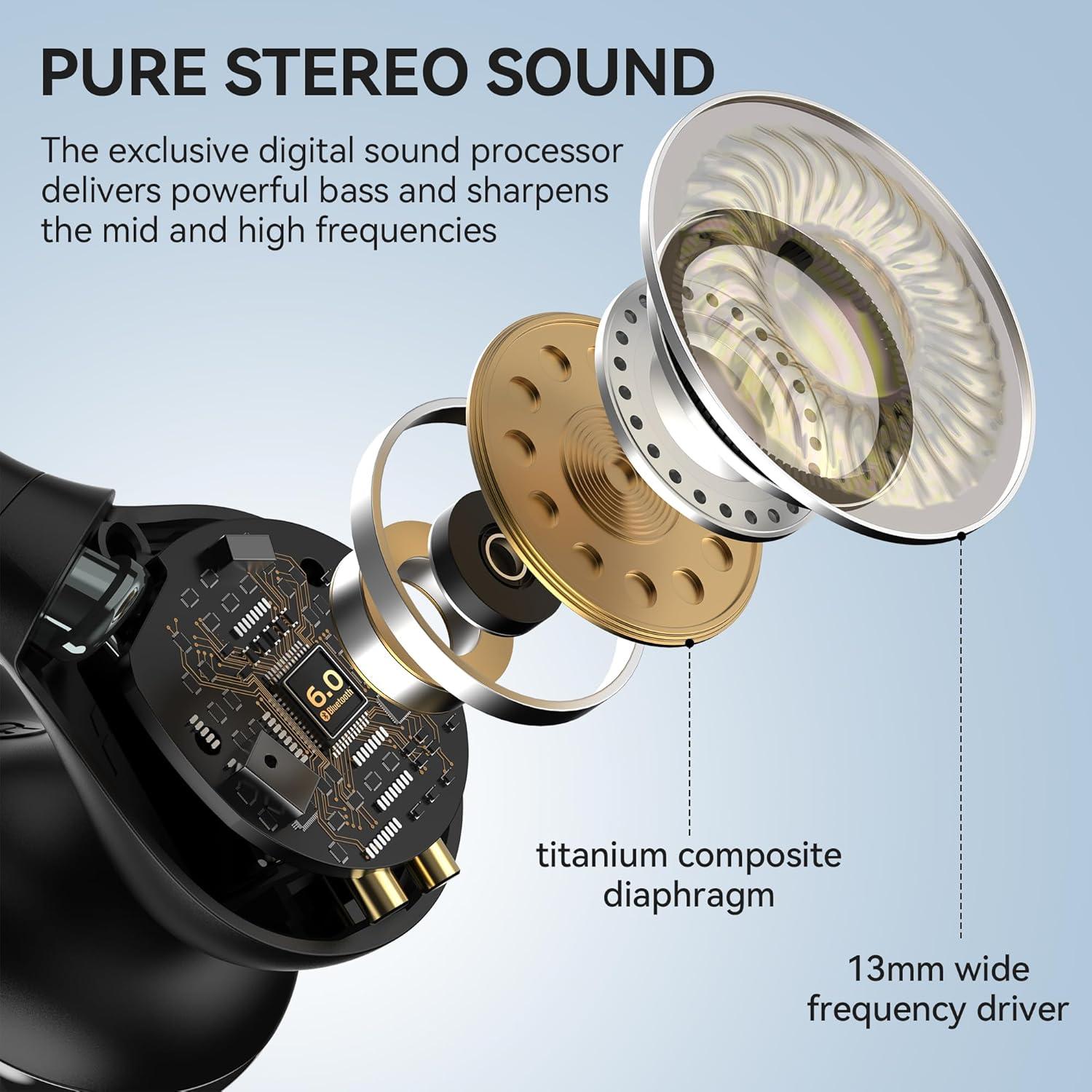 Auriculares Inalámbricos Oraolo Open Ear AC600 Bluetooth 5.4