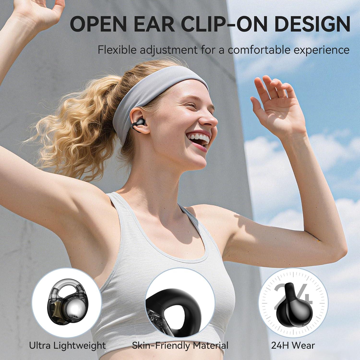 Auriculares Inalámbricos Oraolo Open Ear AC600 Bluetooth 5.4