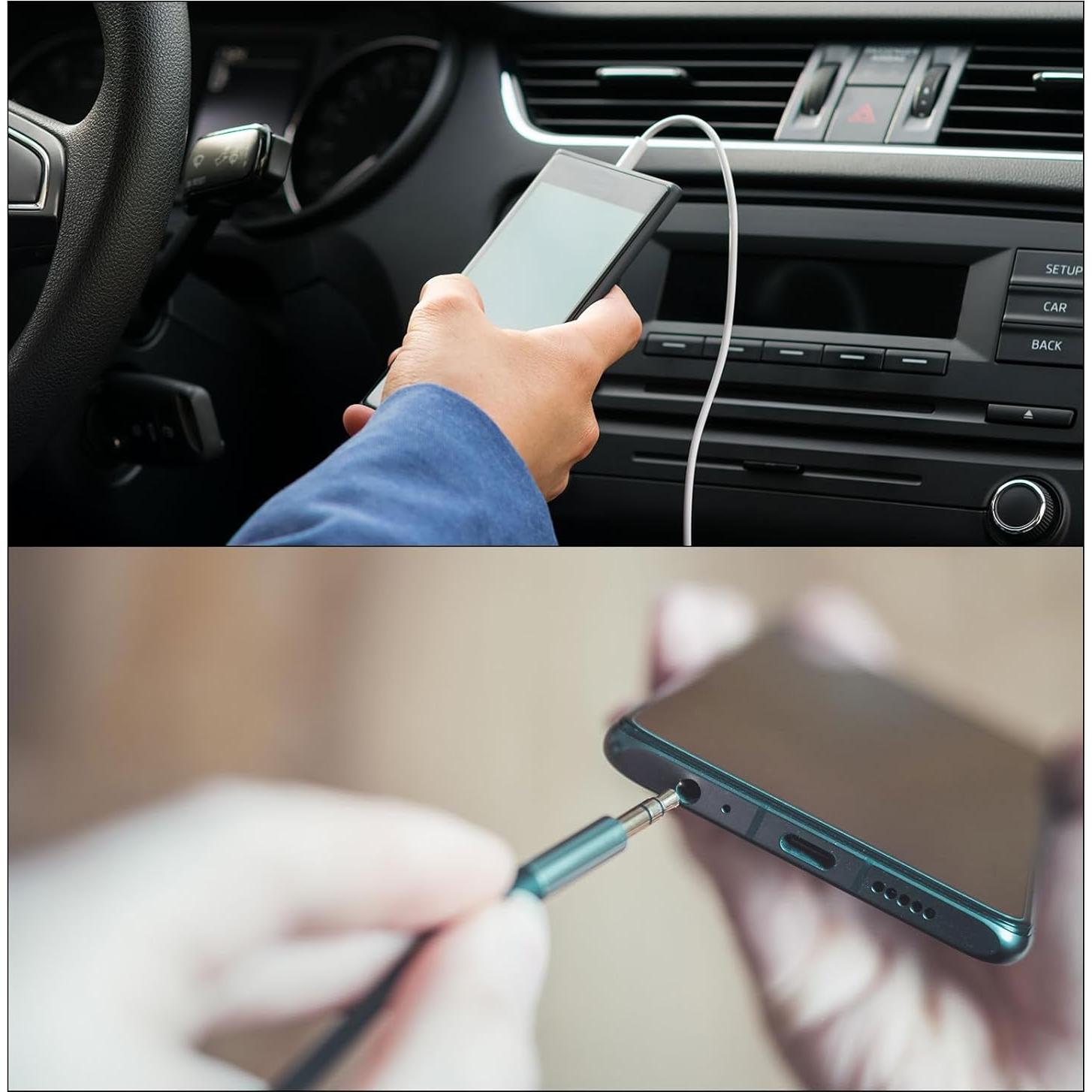 Cable de Extensión Auxiliar 3.5mm HiFi MECCANIXITY 1m Negro