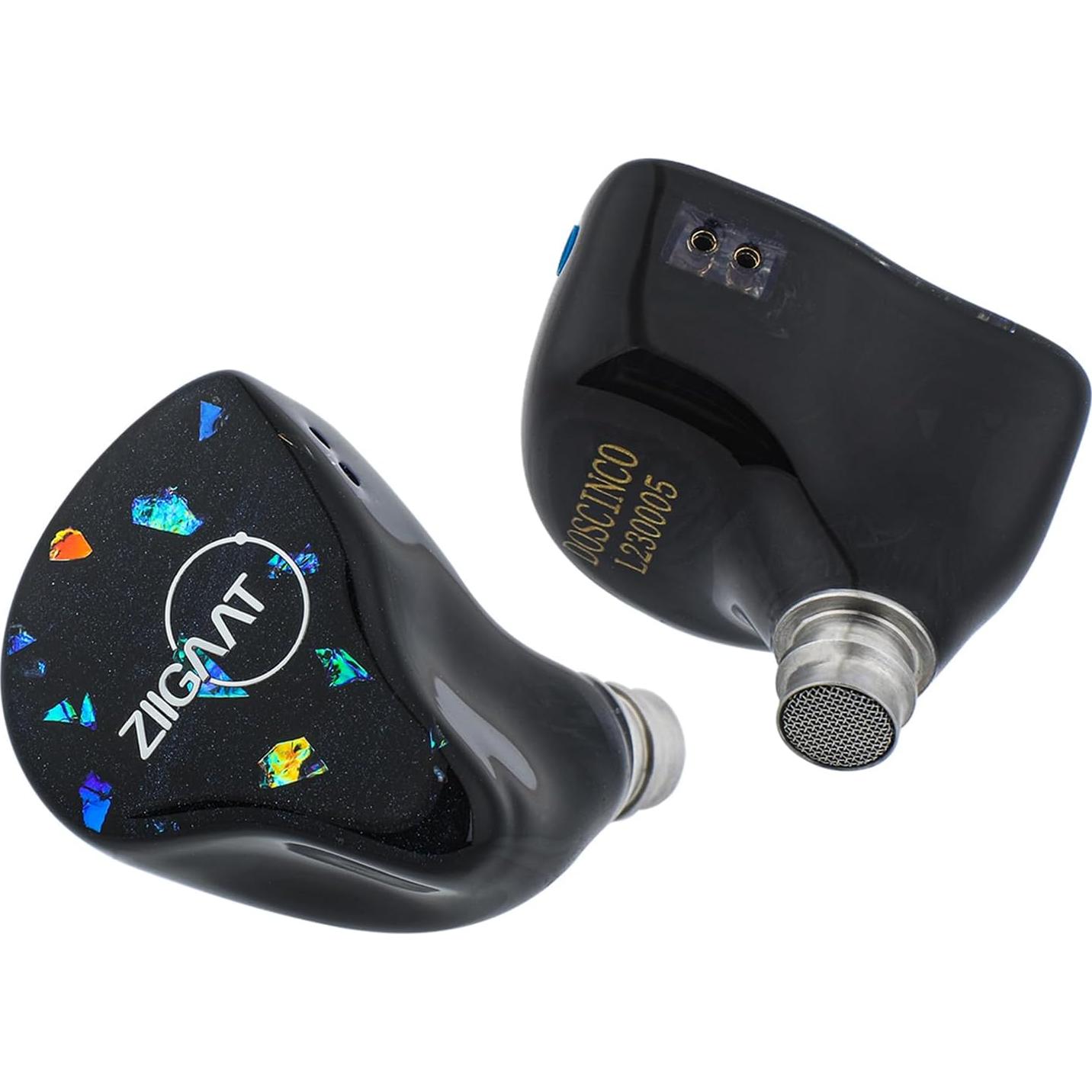 Auriculares In Ear ZiiGaat Doscinco 2DD+3BA HiFi 4.4mm