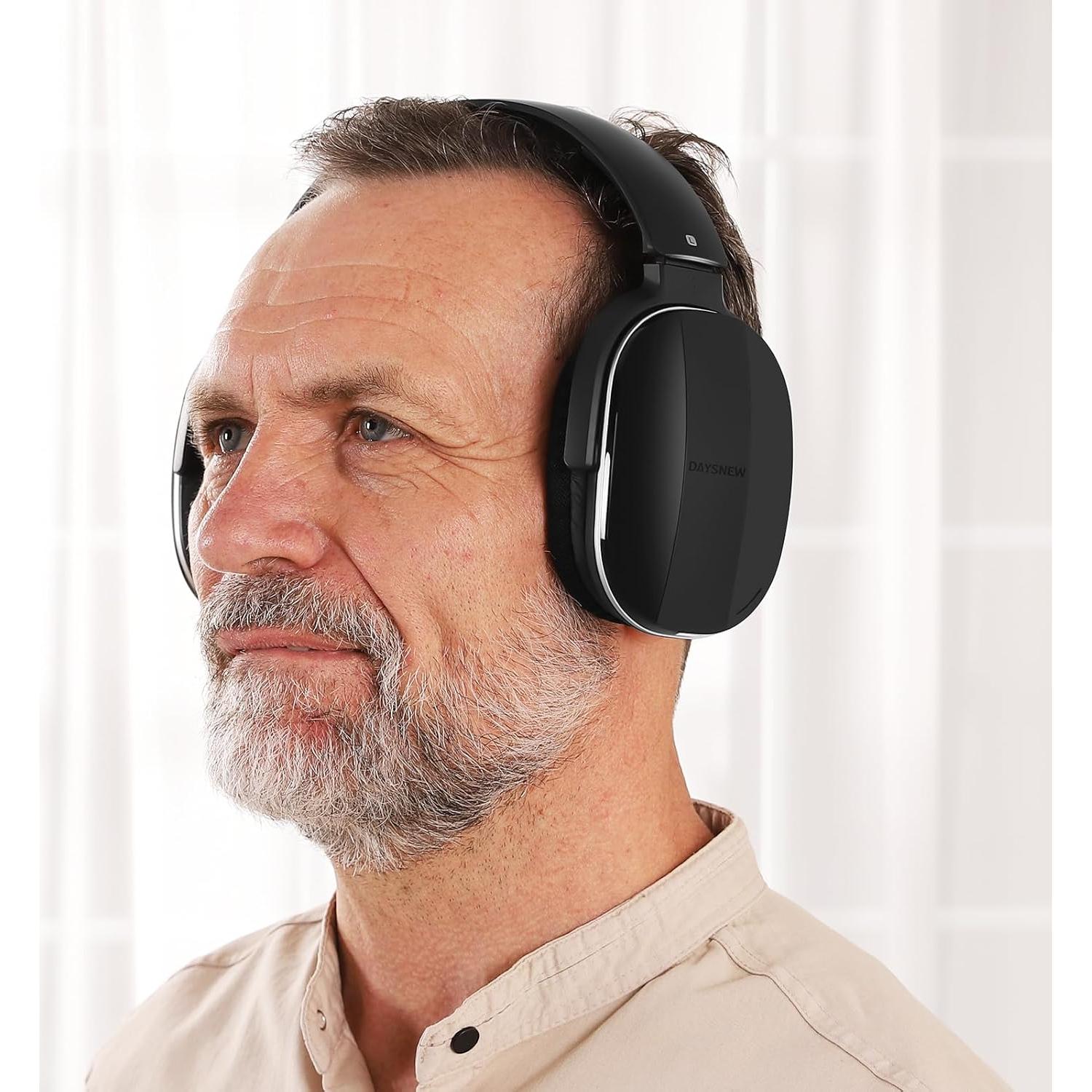 Auriculares Inalámbricos Daysnew DB100 para TV con Base de Carga