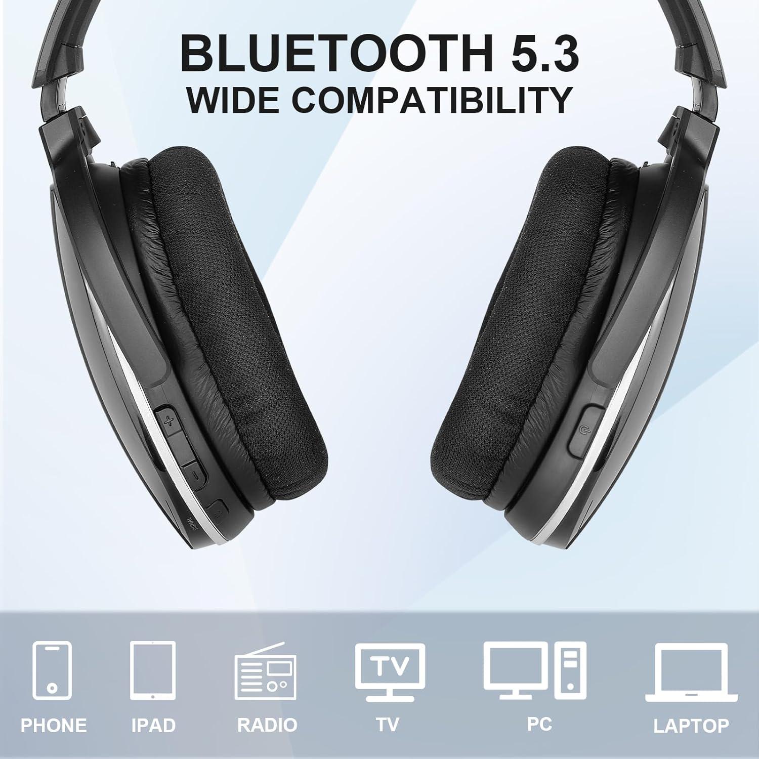 Auriculares Inalámbricos Daysnew DB100 para TV con Base de Carga