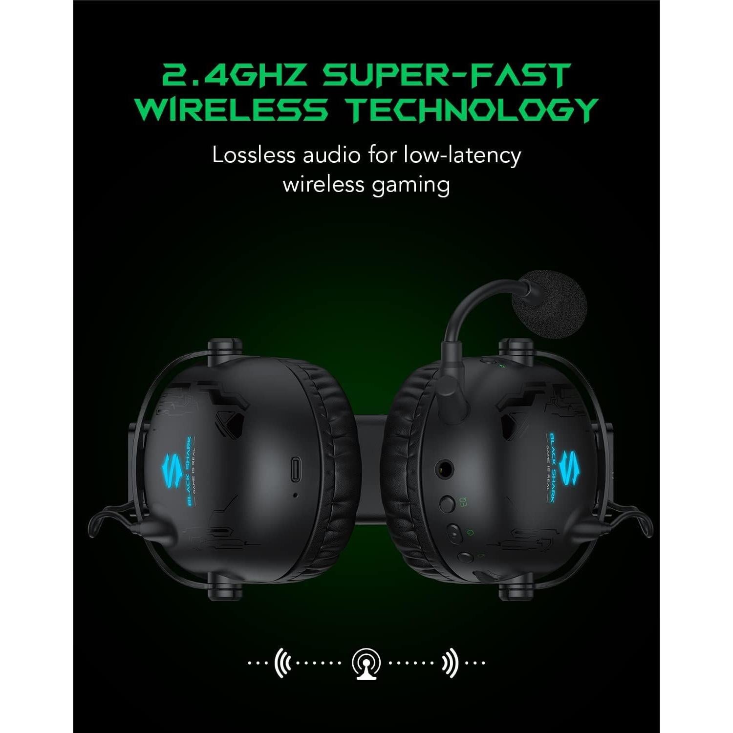 Auriculares Gaming Inalámbricos Black Shark X1 con Micrófono