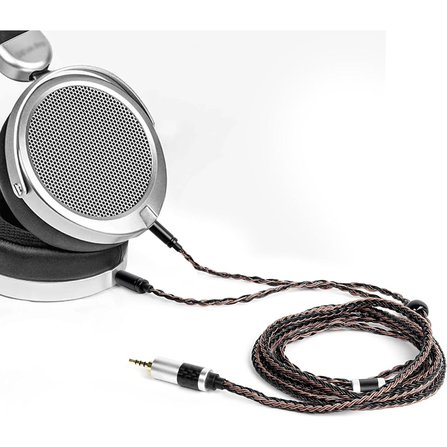 Cable balanceado 2.5mm ANLINKSHINE para Hifiman y Denon - 1.22m