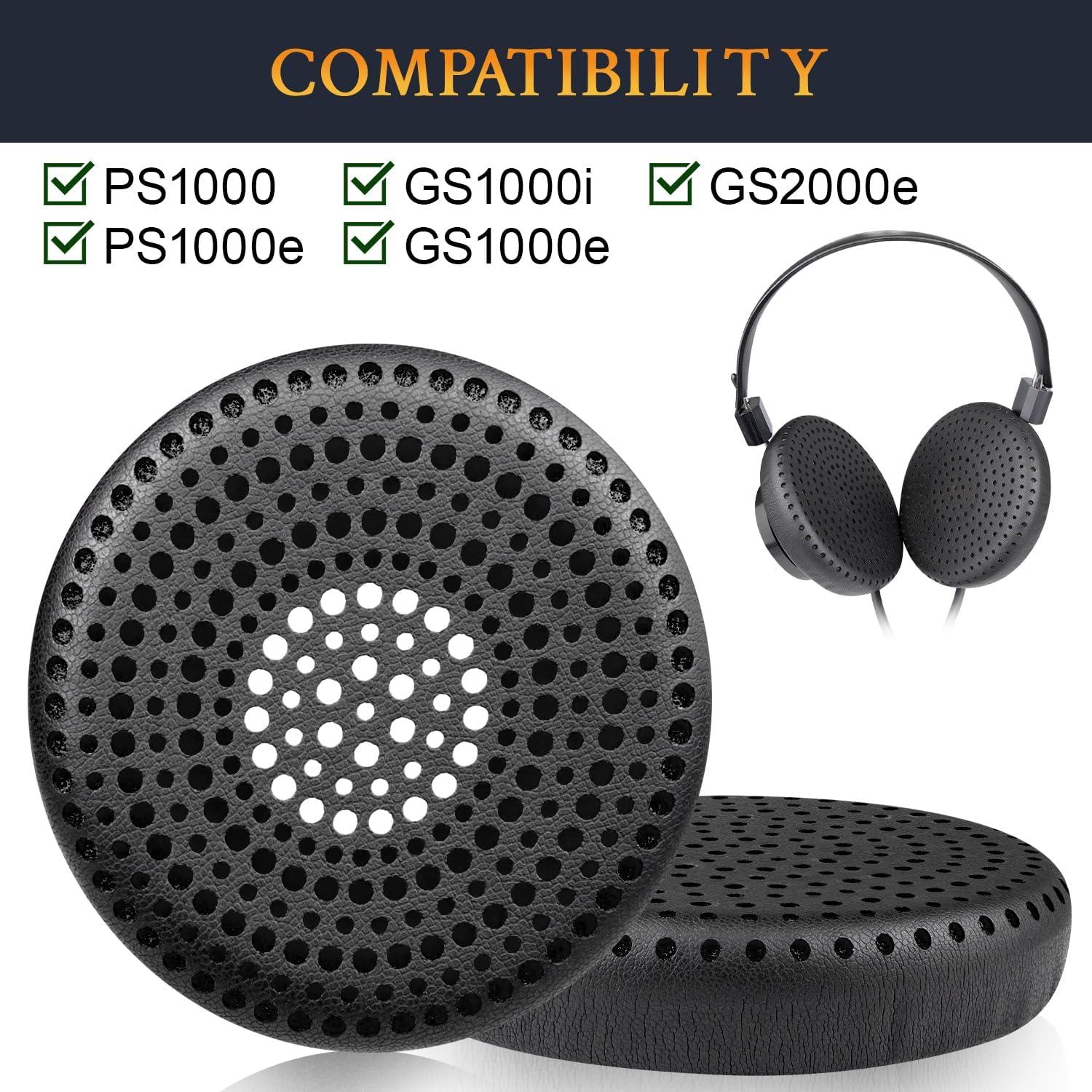 Almohadillas de Repuesto SOULWIT para Auriculares Grado GS1000/PS1000 - Negro