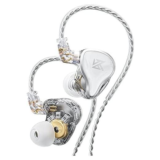 Auriculares KZ ZAS HiFi In-Ear 16 Unidades Blanco