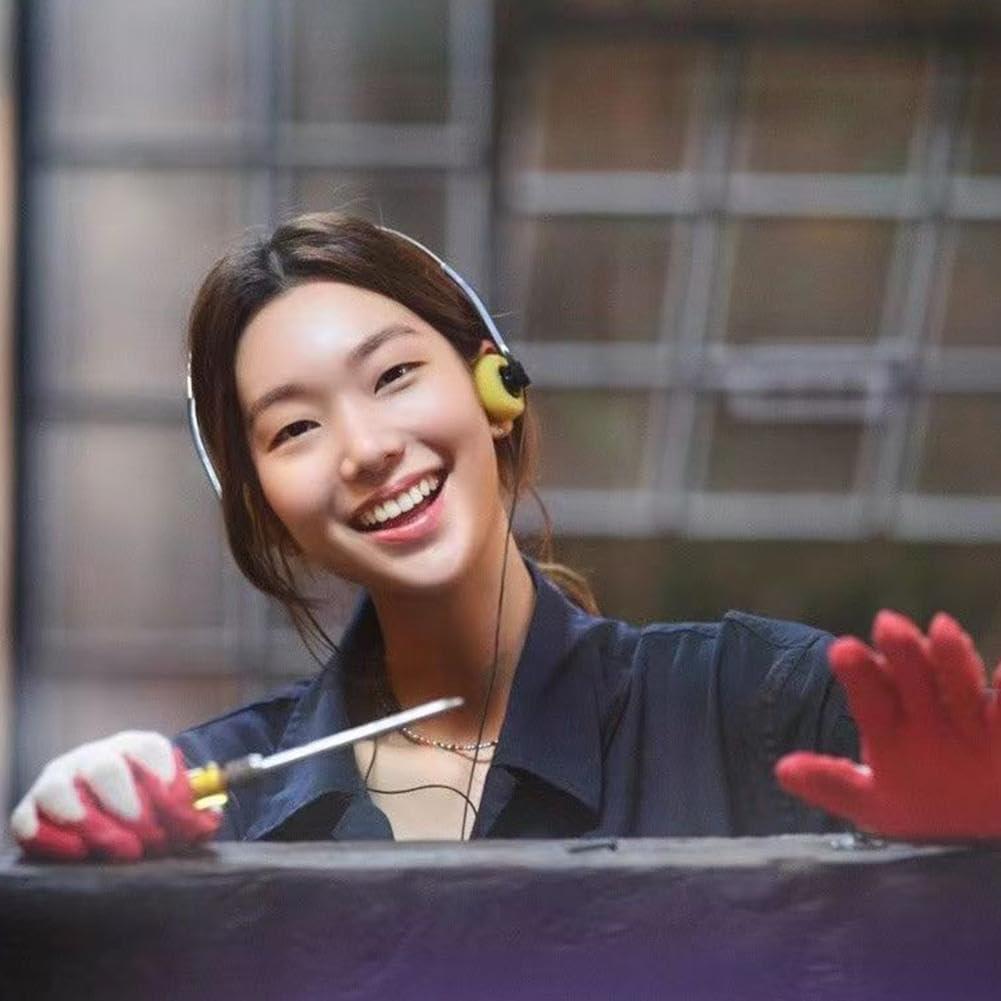 Auriculares Retro Naranja Labriciyon Estéreo Hi-Fi 32g