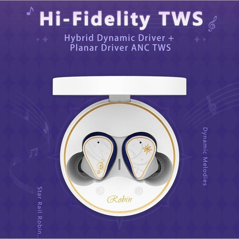 Auriculares TWS Moondrop Robin Bluetooth 5.0 ANC HiFi 9h