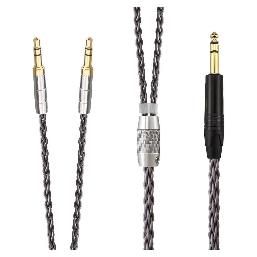 Cable de Auriculares 8 Núcleos 4.4mm 1.5m HiFi Cihao
